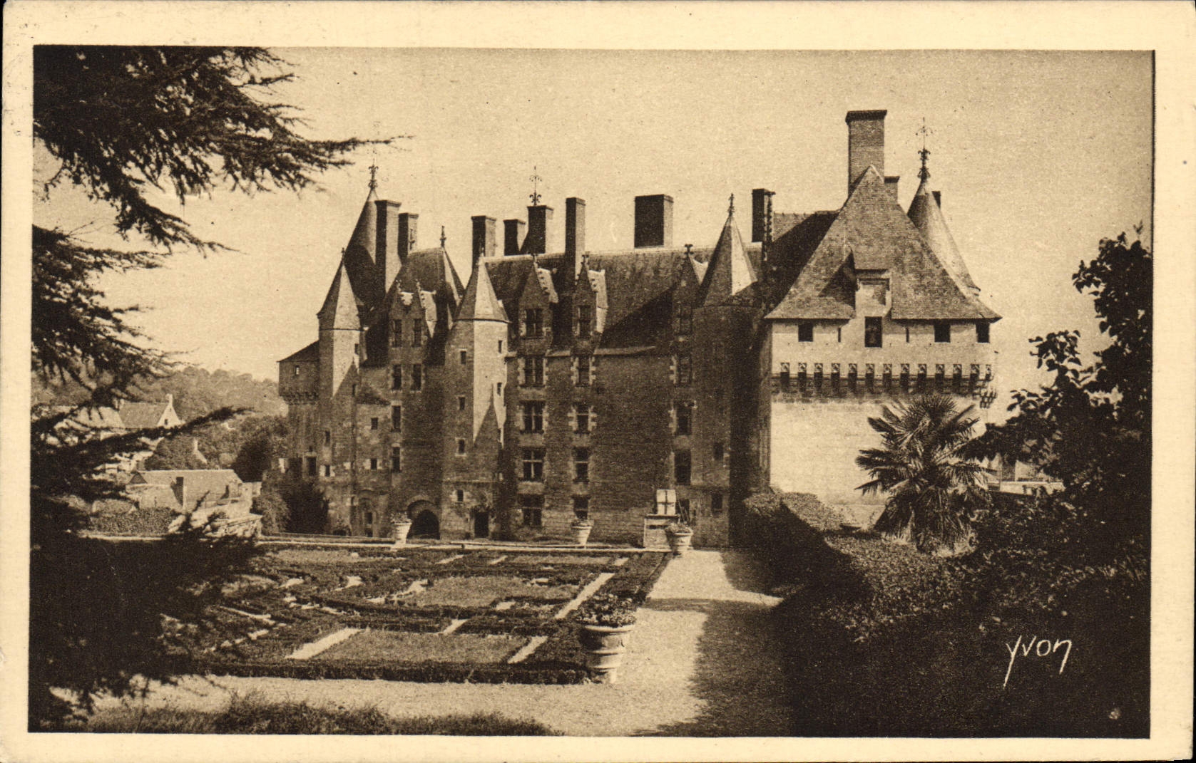 CPA Langeais Chateau
