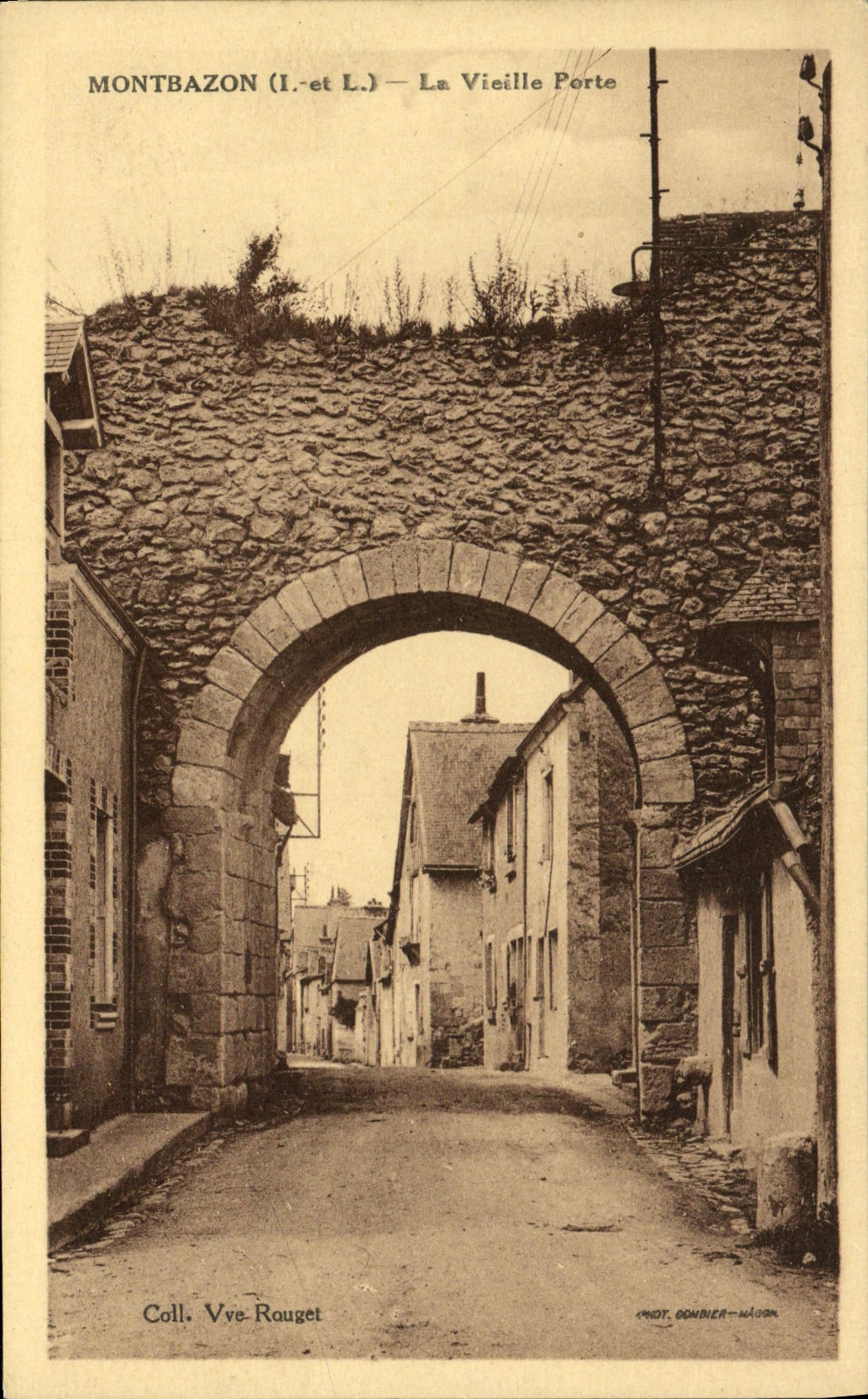 CPA Montbazon La Vieille Porte