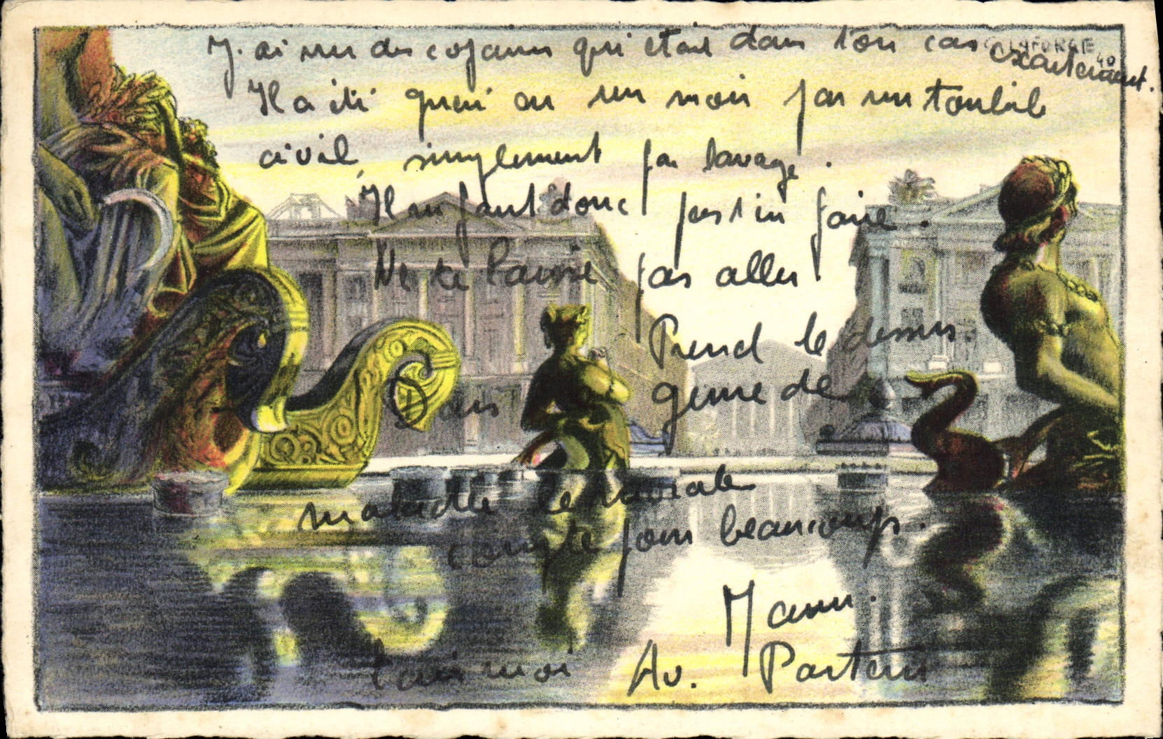 CPA Paris Place de la Concorde