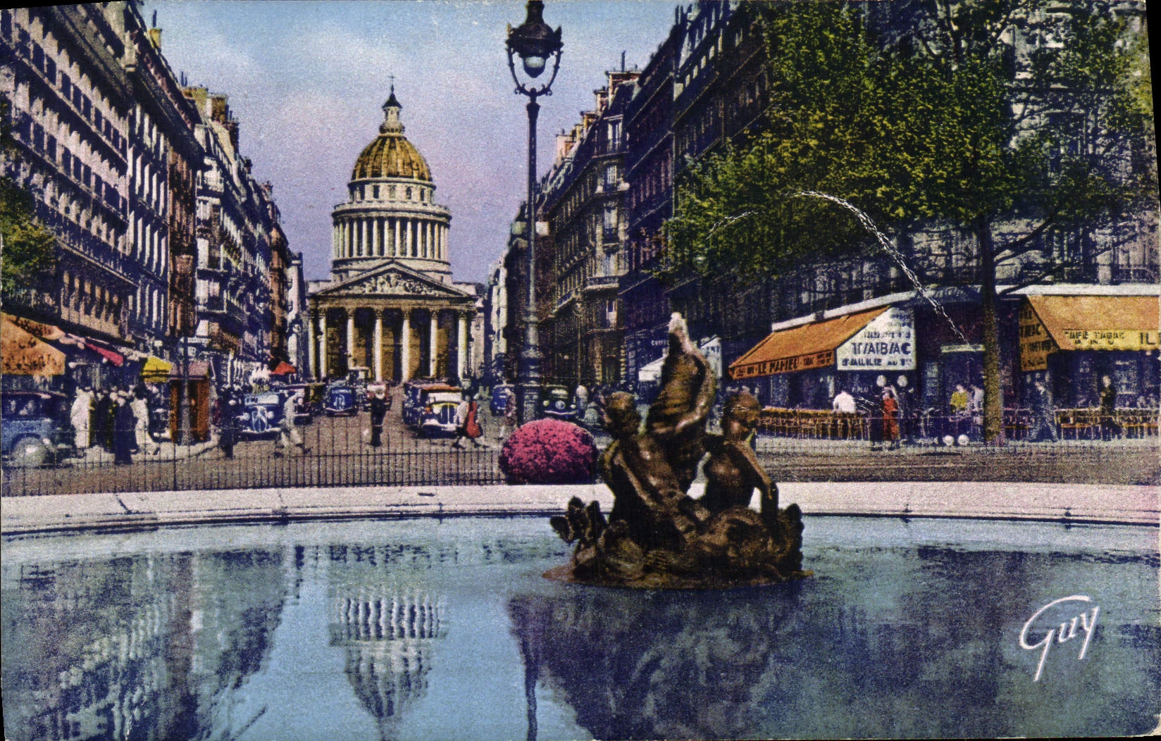 CPM Paris et Ses Merveilles Rue Soufflot et le Pantheon