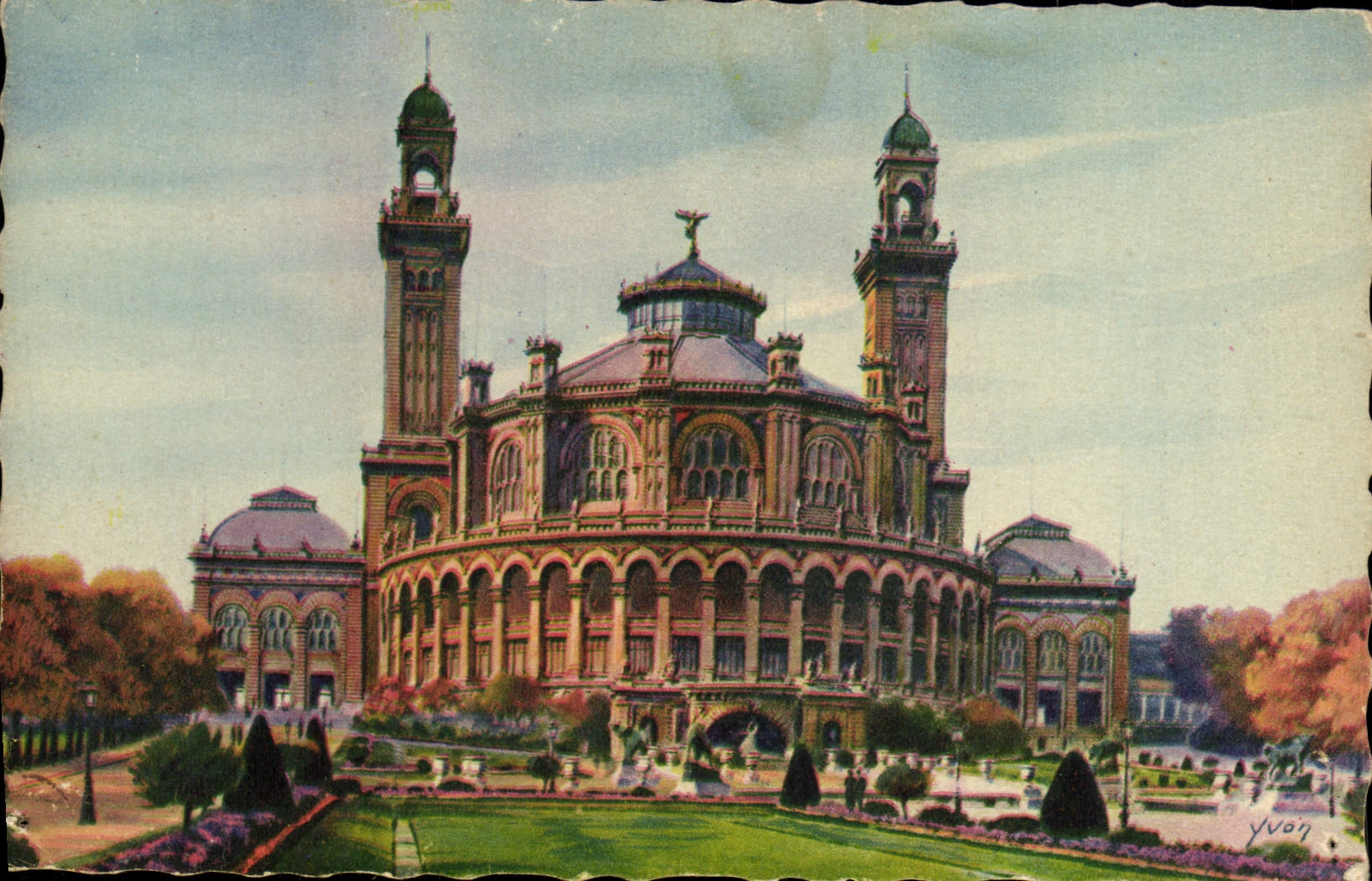 CPM Paris Le Palais Du Trocadero