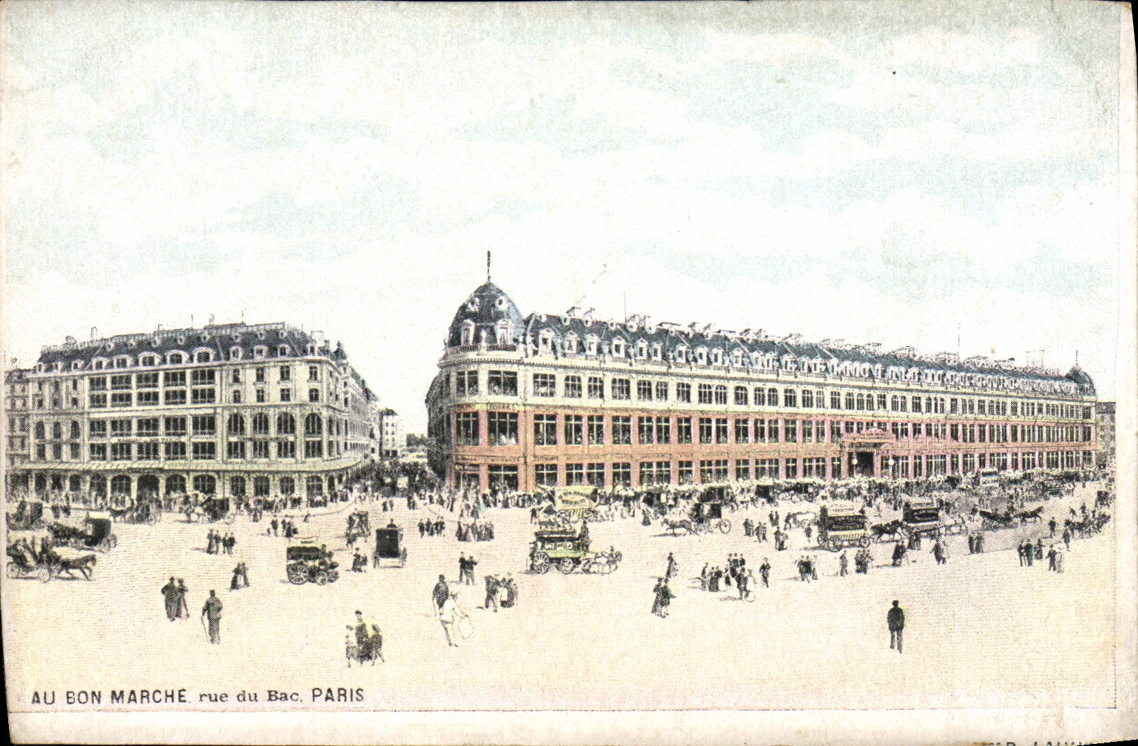 CPA Paris Bon Marche Rue du Bac