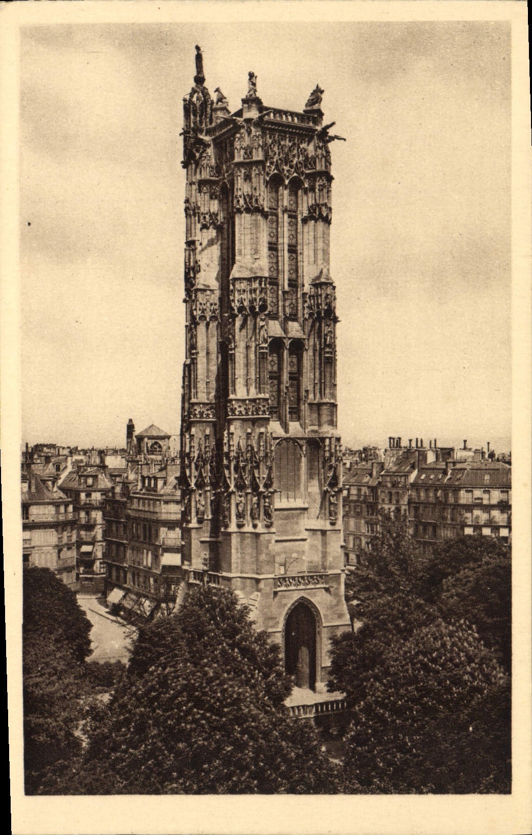CPA Paris Tour Saint Jacques