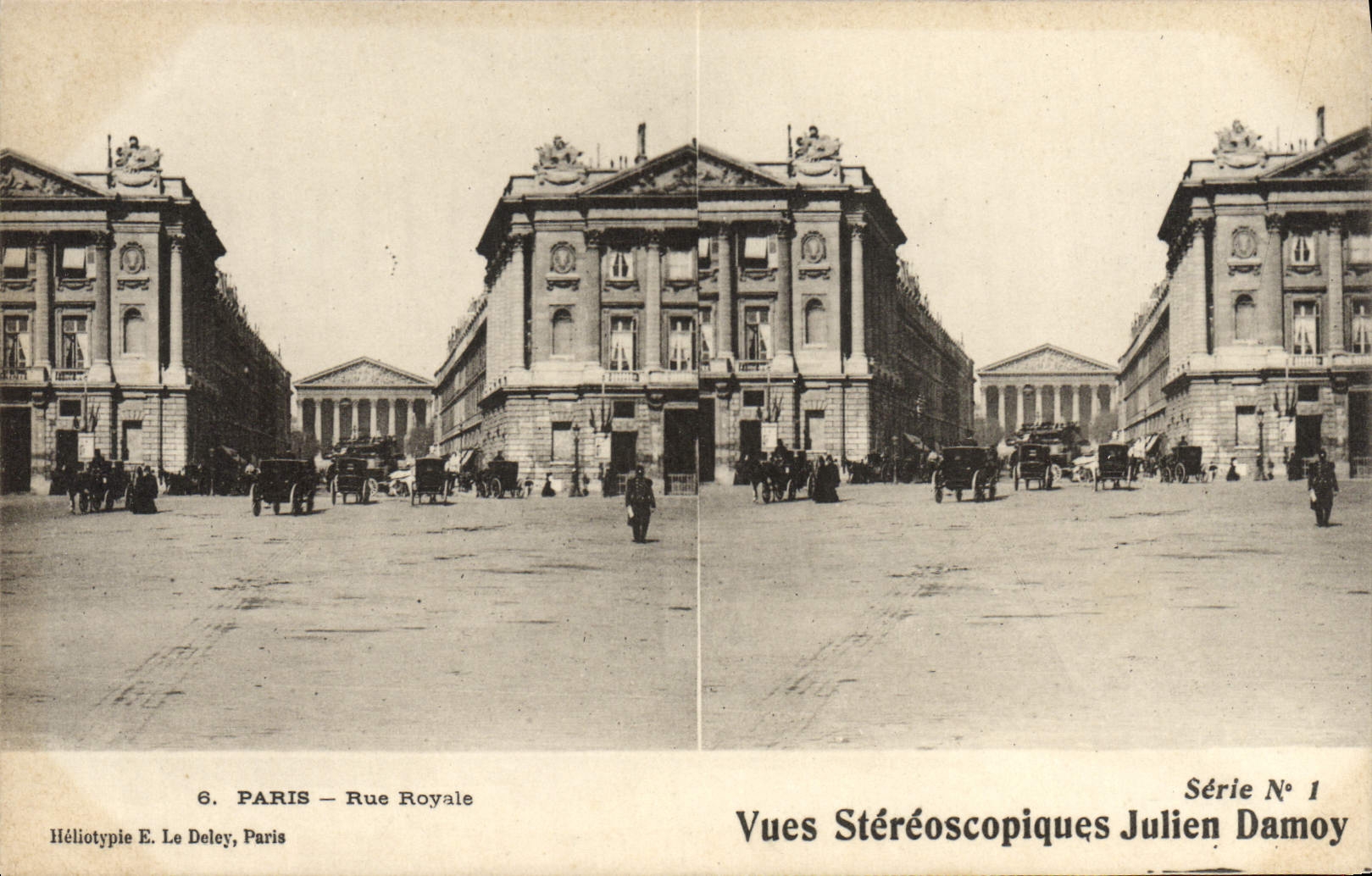 CPA Paris Rue Royale