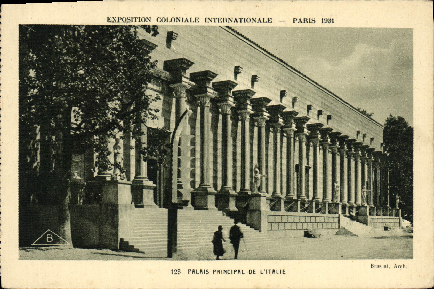CPA Exposition Coloniale Internationale Paris 1931 Palais principal de l'Italie