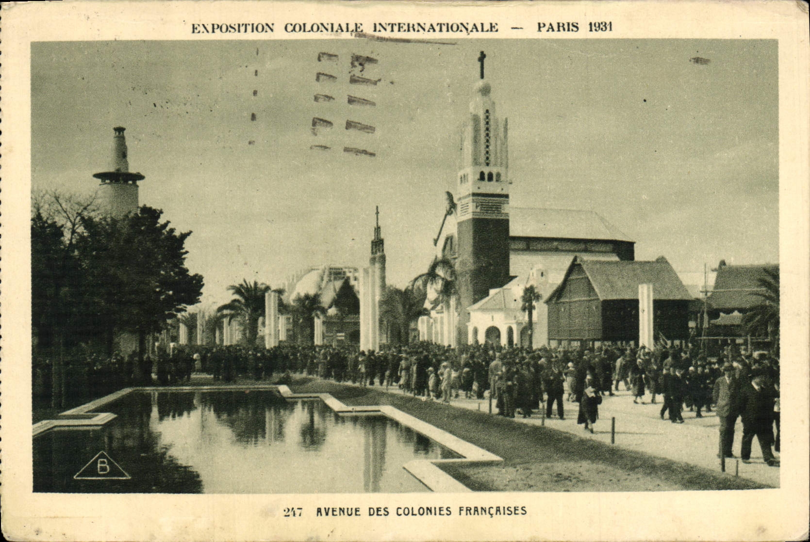CPA Exposition Coloniale Internationale Paris 1931 Avenue des colonies francaiess 