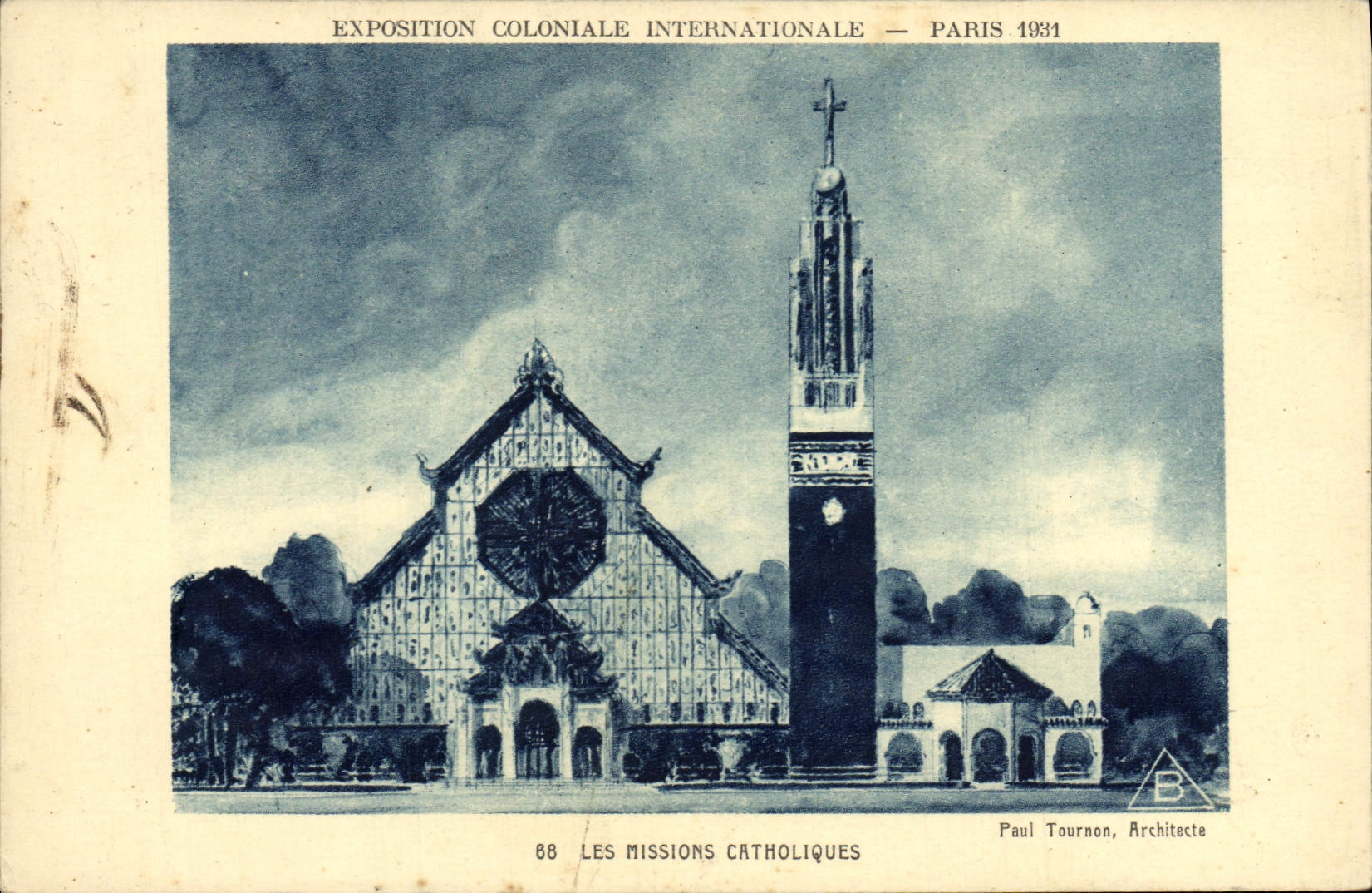 CPA Exposition Coloniale Internationale Paris 1931 Les missions catholiques