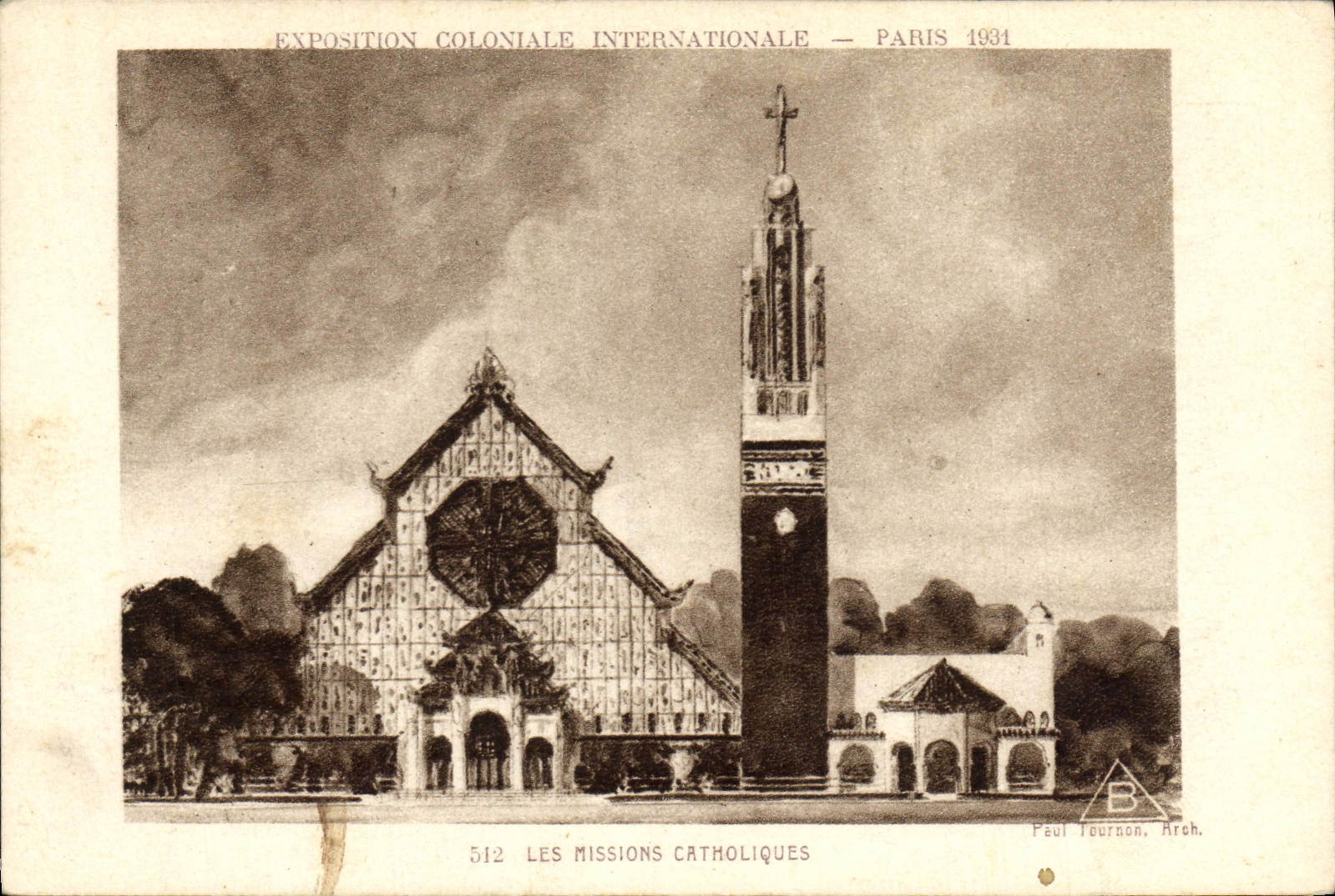 CPA Exposition Coloniale Internationale Paris 1931 Les missions catholiques