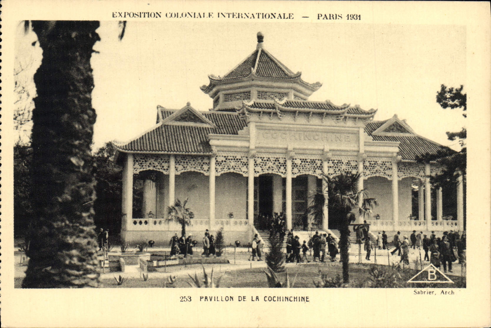 CPA Exposition Coloniale Internationale Paris 1931 Pavillon de la Cochinchine 