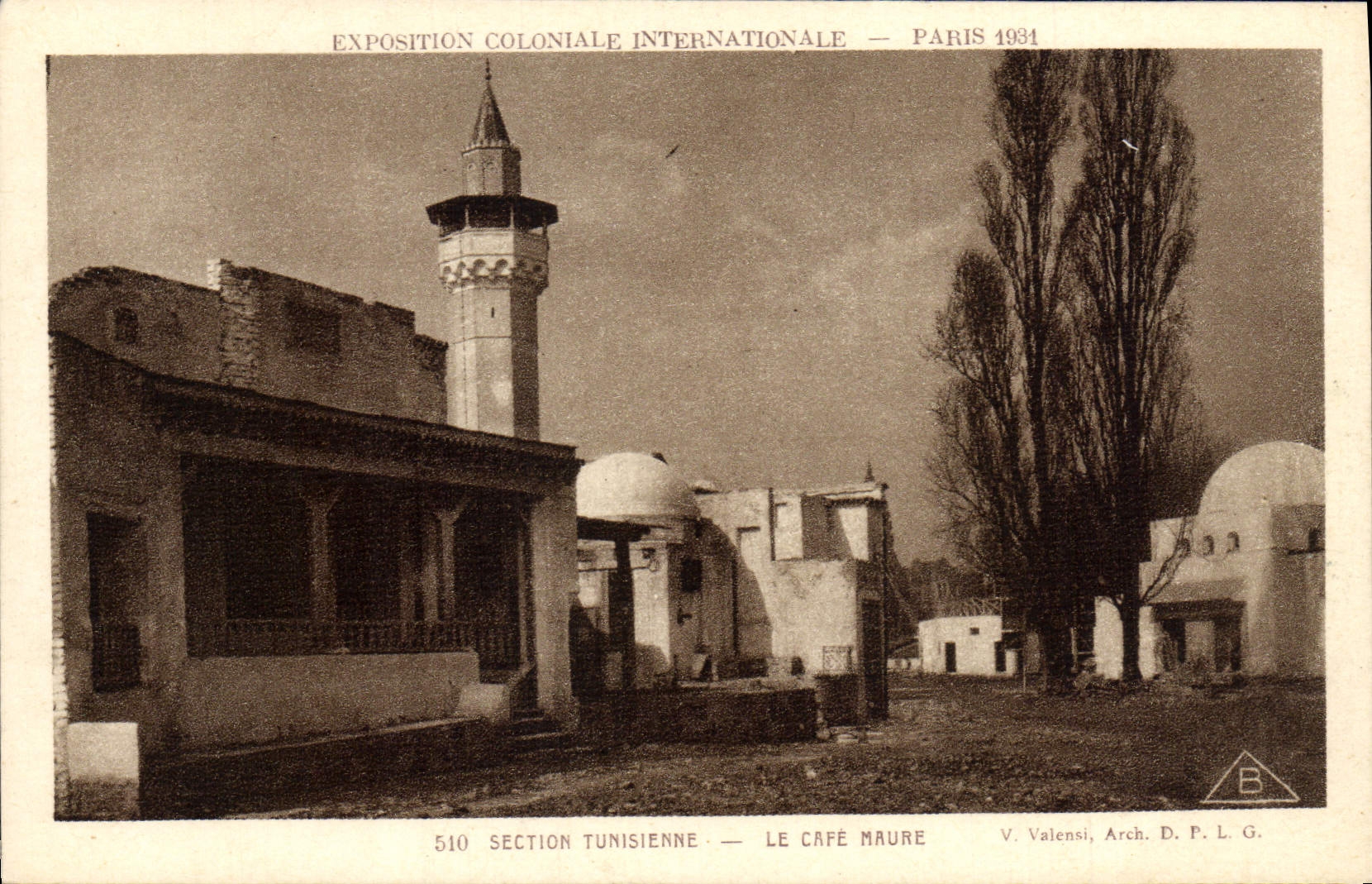 CPA Exposition Coloniale Internationale Paris 1931 Section tunisienne Le cafe maure