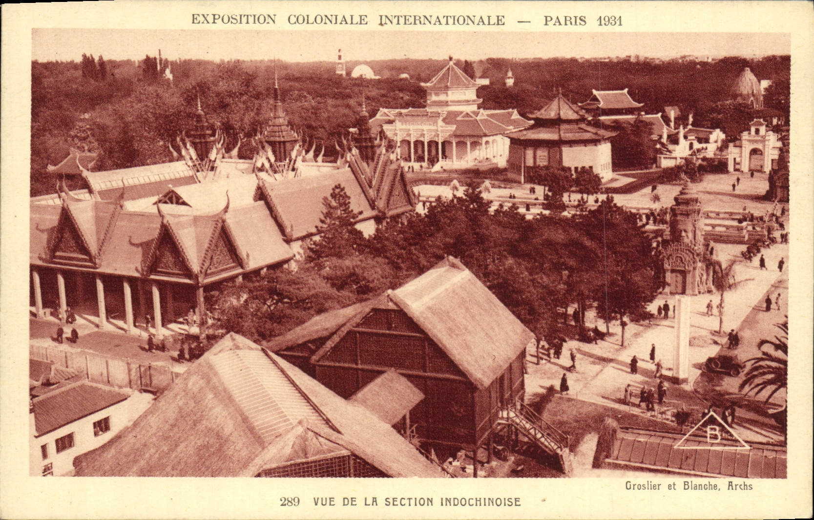 CPA Exposition Coloniale Internationale Paris 1931 Vue de la section indochinoise