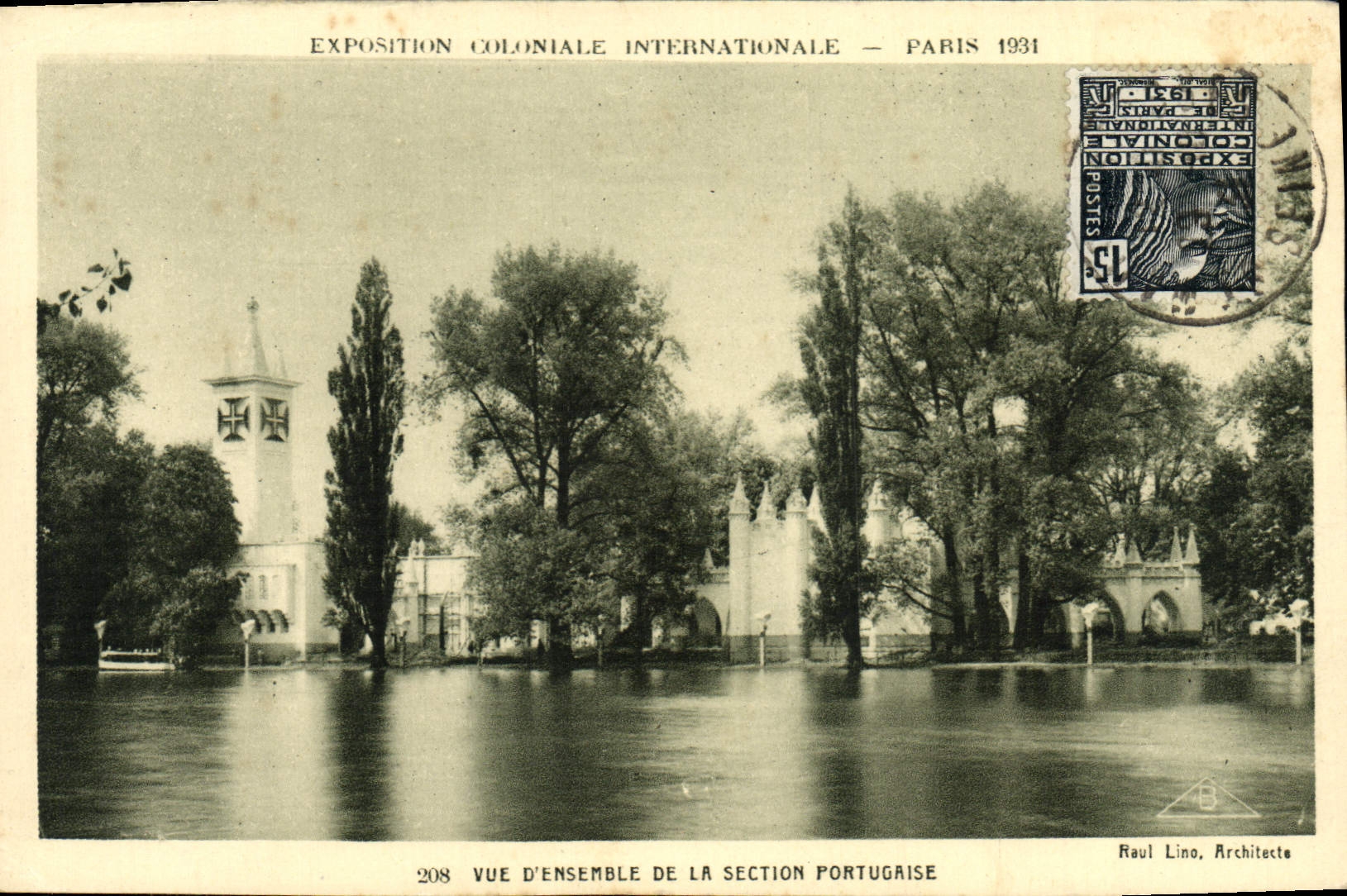 CPA Exposition Coloniale Internationale Paris 1931 Vue d'ensemble de la section portugaise