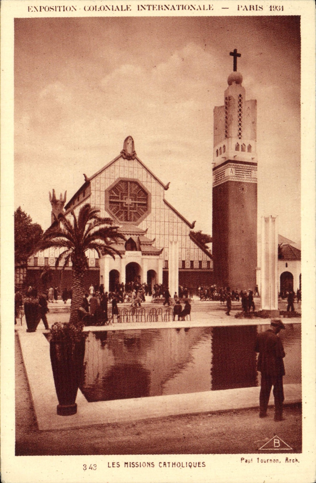 CPA Exposition Coloniale Internationale Paris 1931 Les missions catholiques