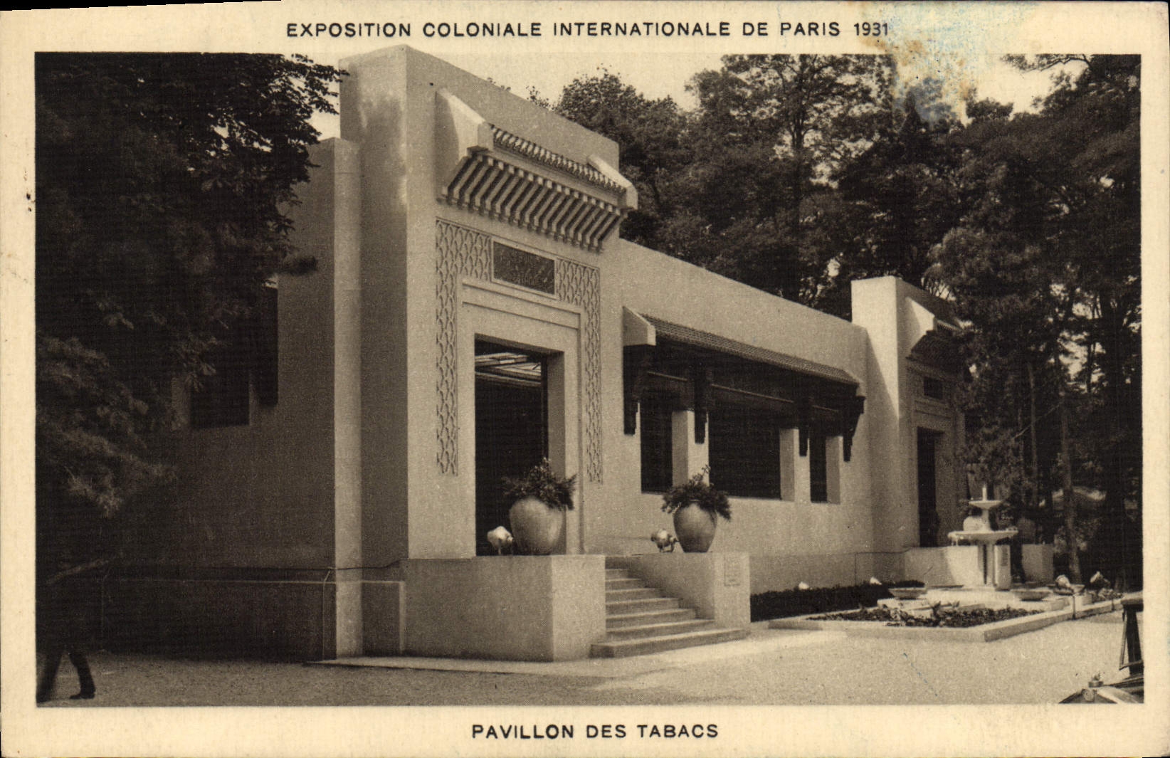 CPA Exposition Coloniale Internationale Paris 1931 Pavillon des tabacs Tabac