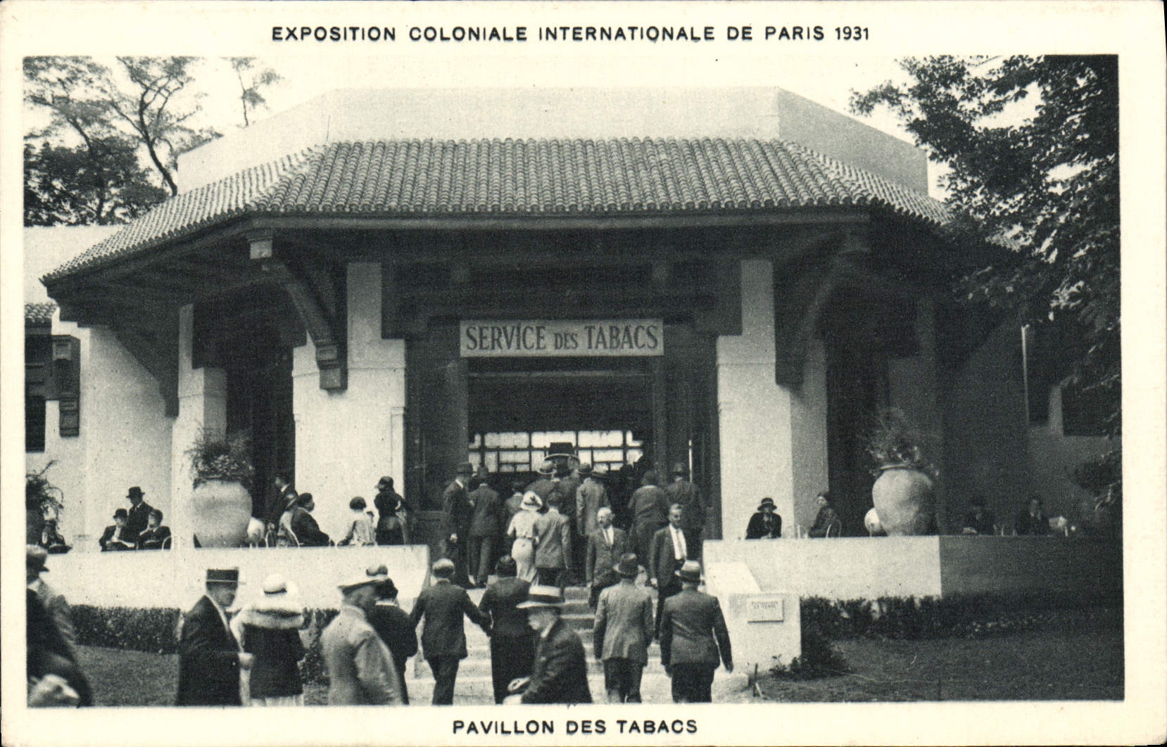 CPA Exposition Coloniale Internationale Paris 1931 Pavillon des tabacs Tabac
