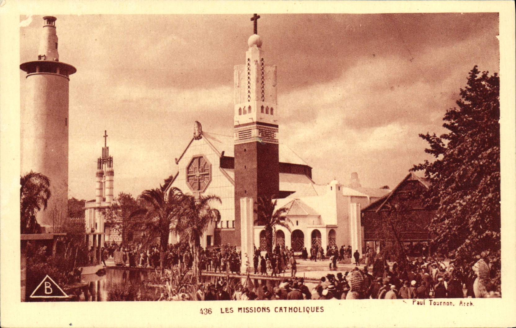 CPA Exposition Coloniale Internationale Paris 1931 Les missions catholiques
