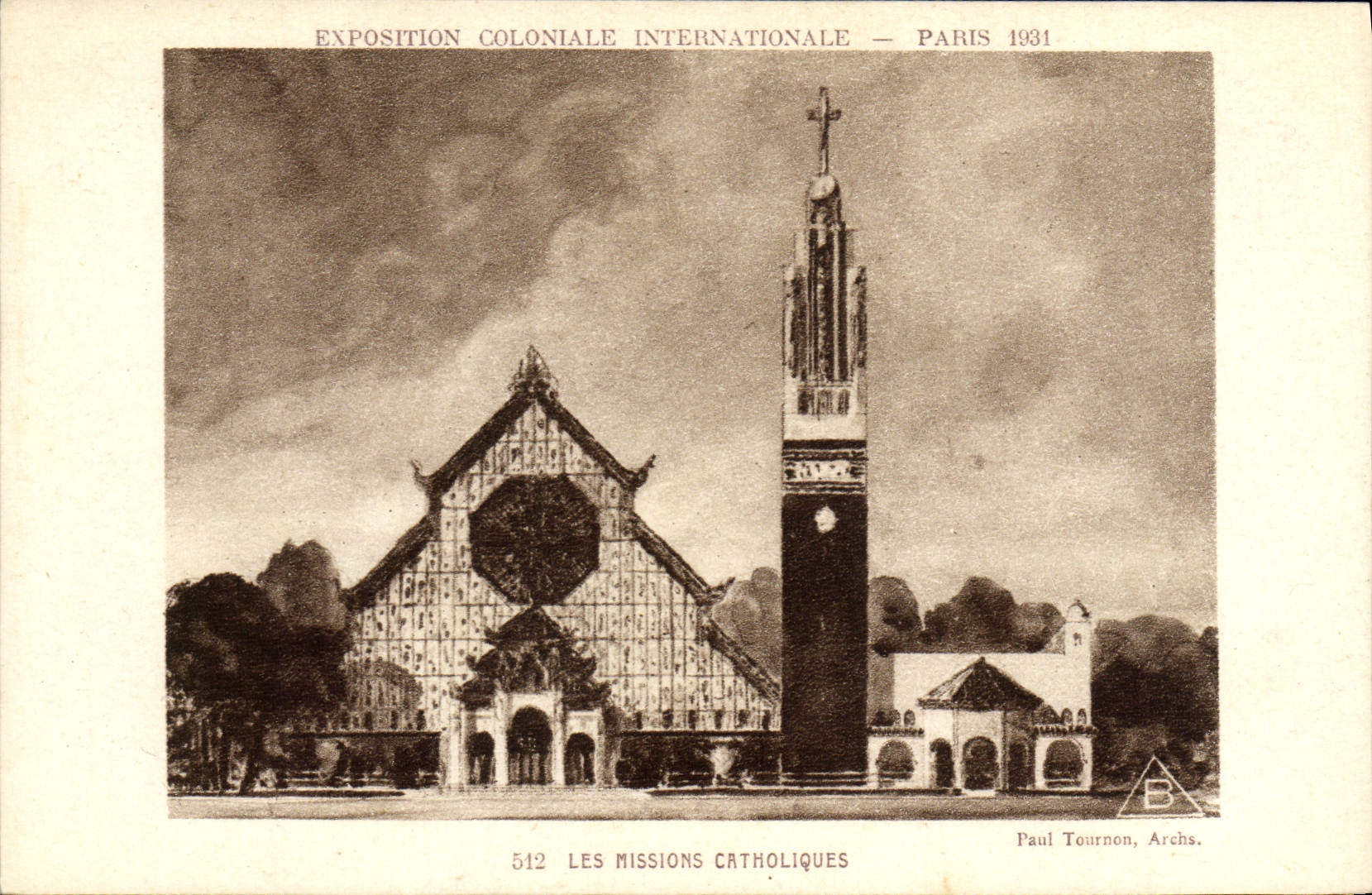 CPA Exposition Coloniale Internationale Paris 1931 Les missions catholiques