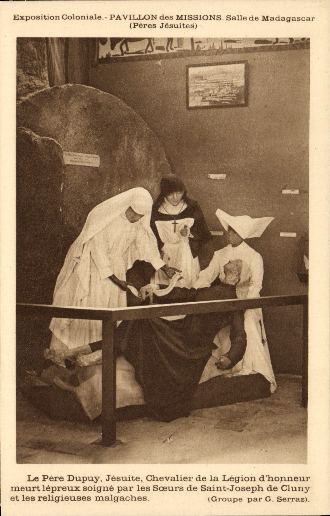 CPA Paris Exposition Coloniale Pavillon Des Missions Jesuites Pere Dupuy