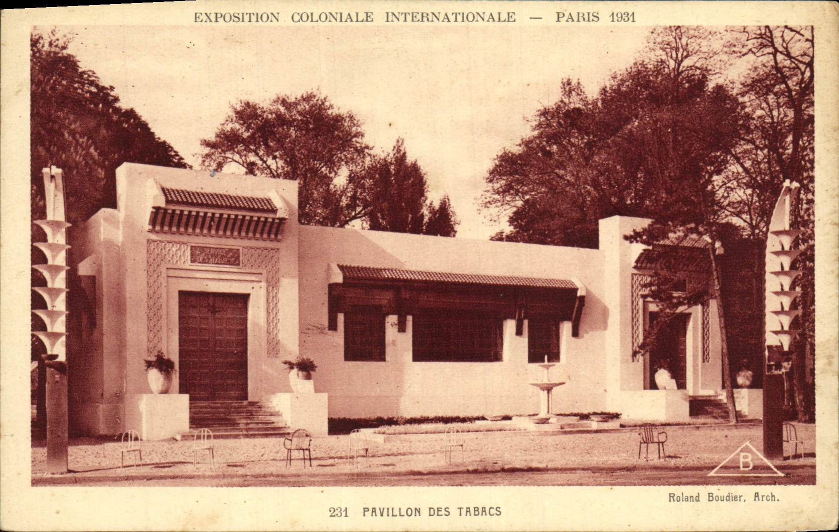 CPA Exposition Coloniale Internationale De Paris Pavillon Des Tabacs