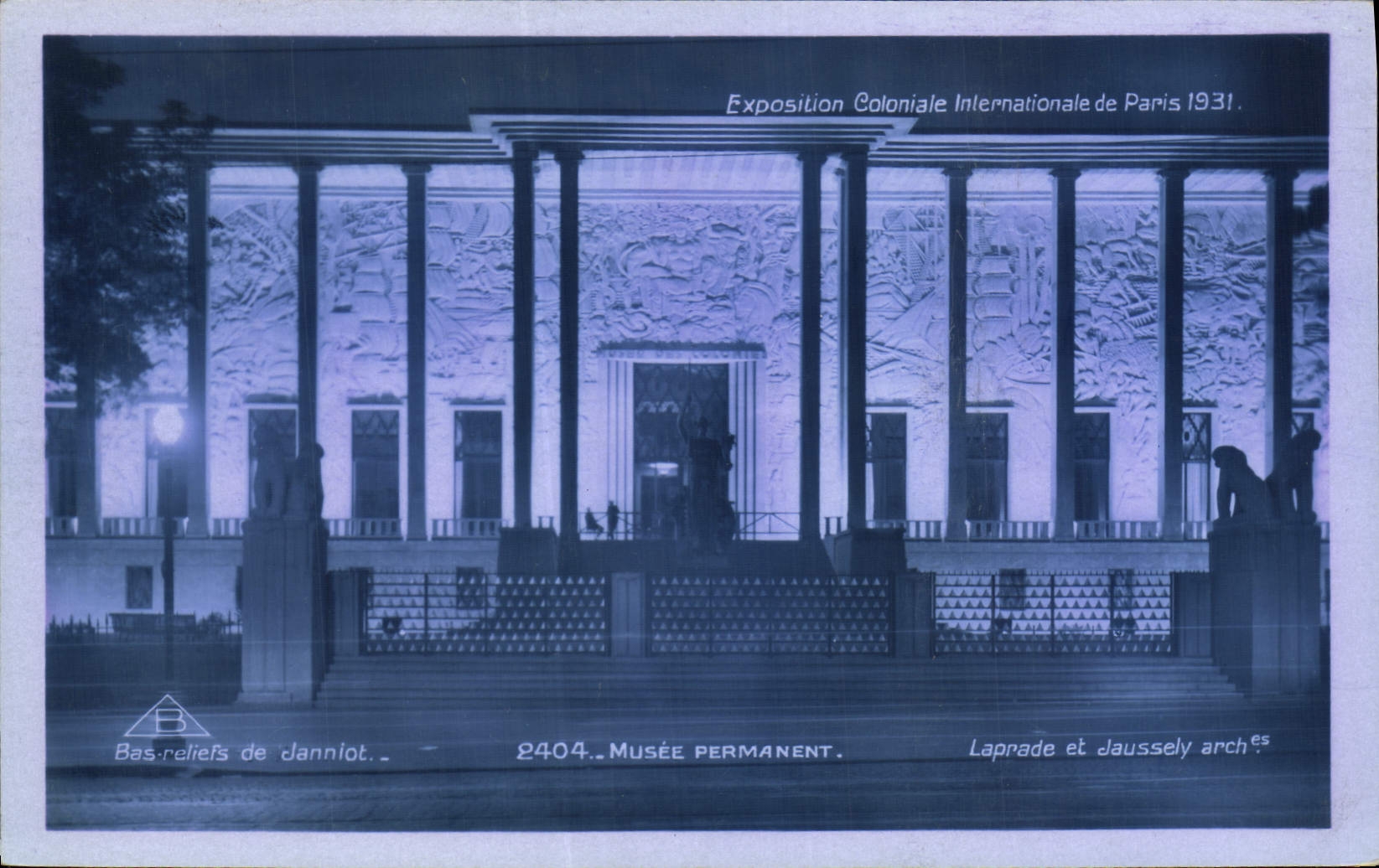 CPA Exposition Coloniale Internationale De Paris Musee Permanent