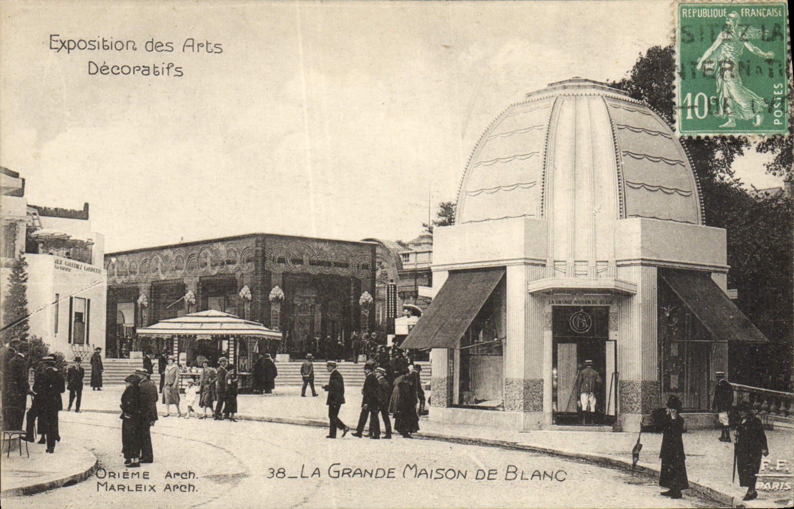 Feria de la POSTAL de la VENDIMIA de artes decorativos la casa grande del blanco