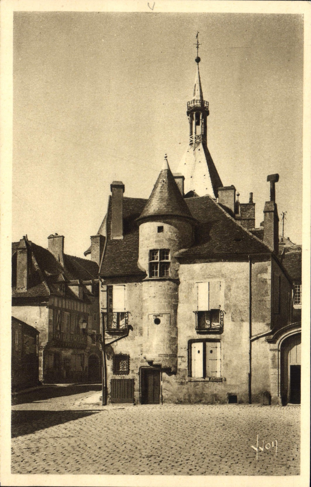 CPA Avallon Maison Du 15eme
