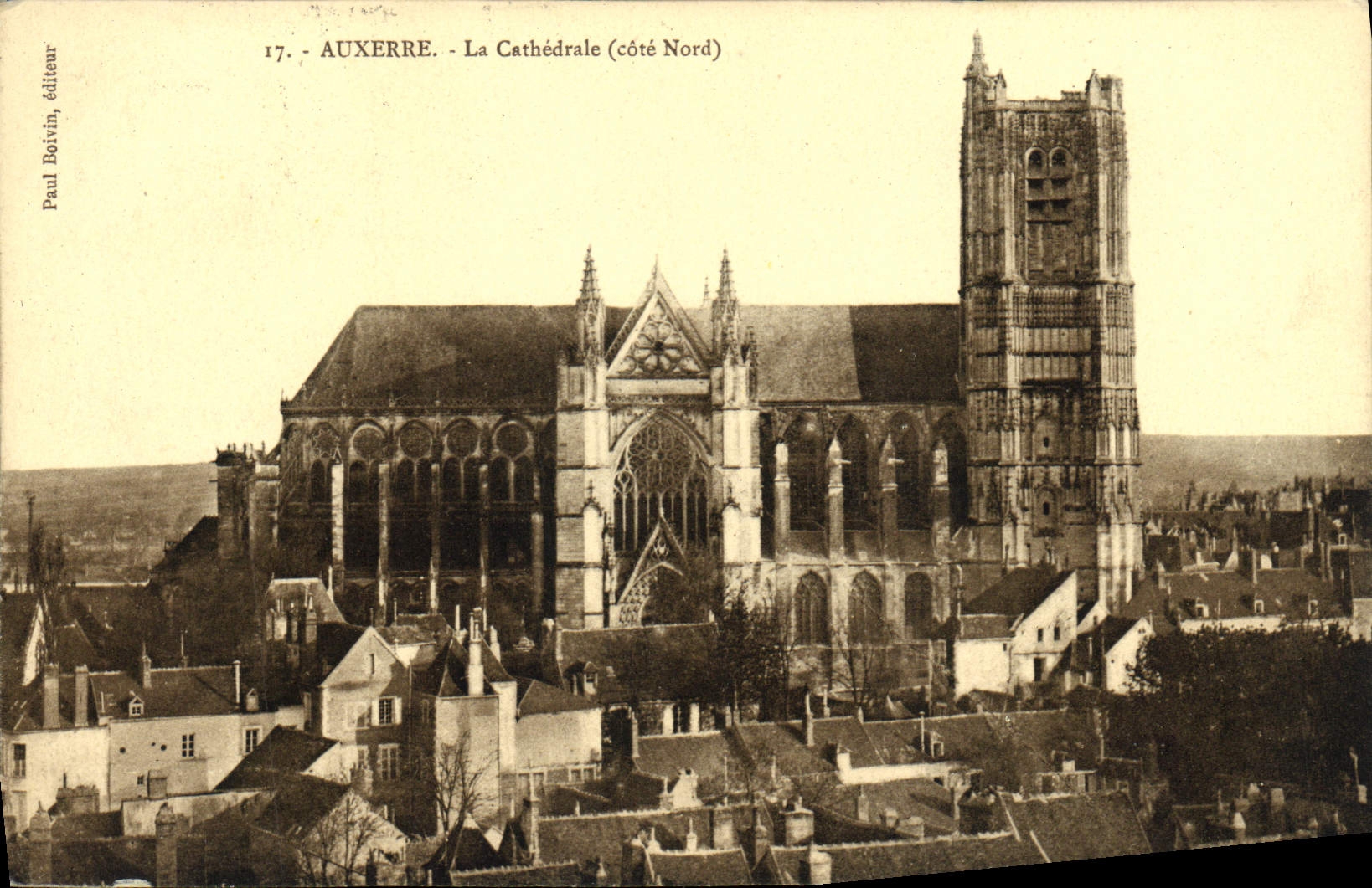 CPA Auxerre La Cathedrale