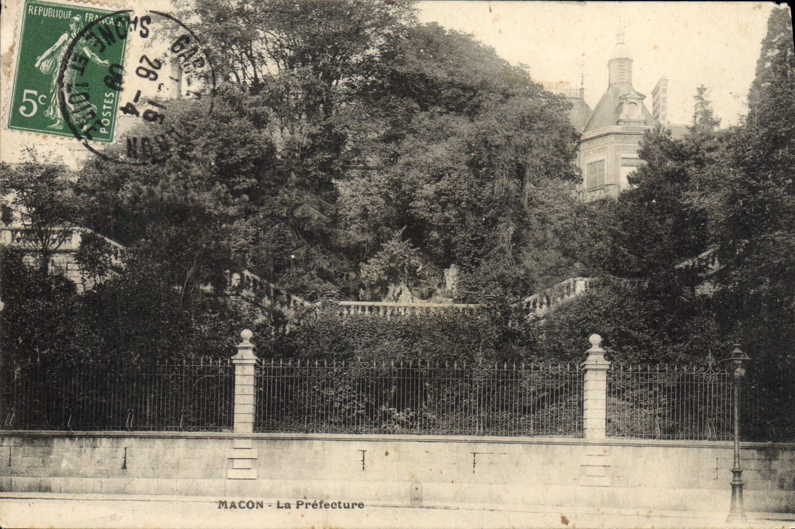 VINTAGE POSTCARD Mason Prefecture