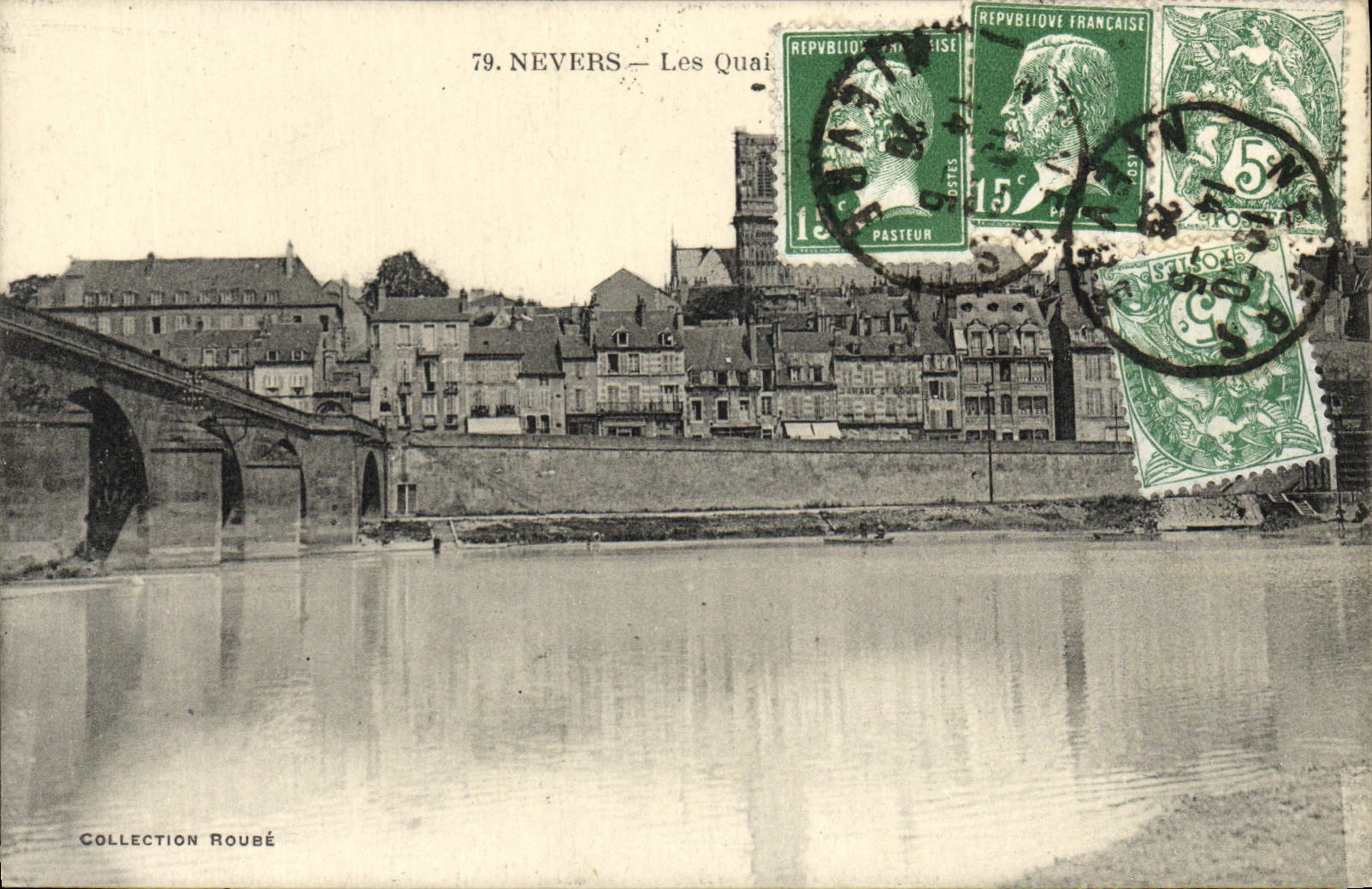 Muelles de Nevers de la POSTAL de la VENDIMIA