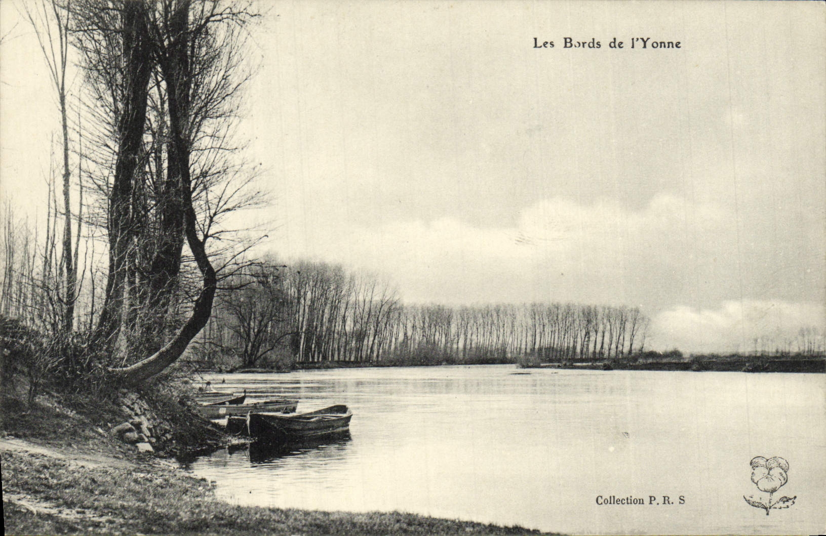 VINTAGE POSTCARD Edges Of Yonne