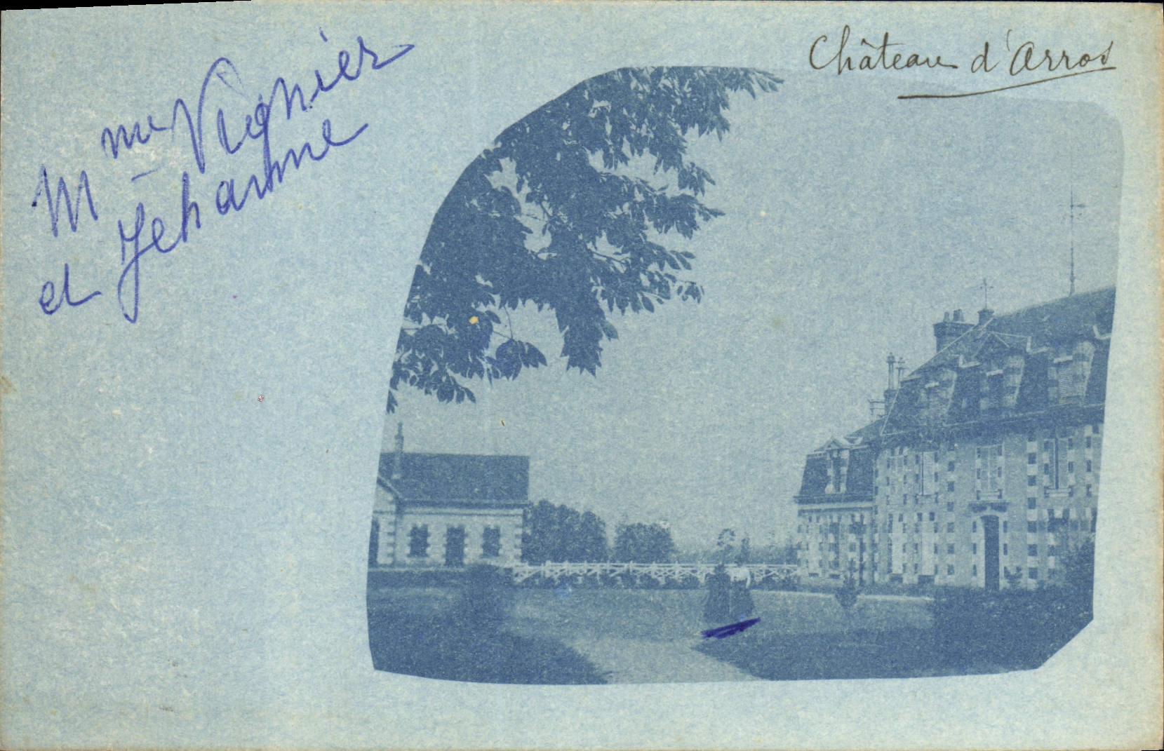 VINTAGE POSTCARD Castle of Avon