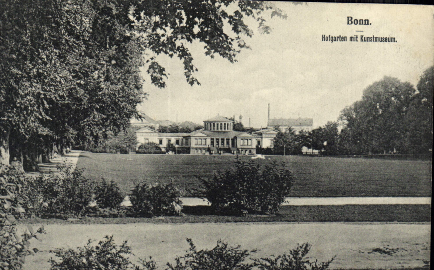 CPA Bonn Hofgarten Mit Kunstmuseum