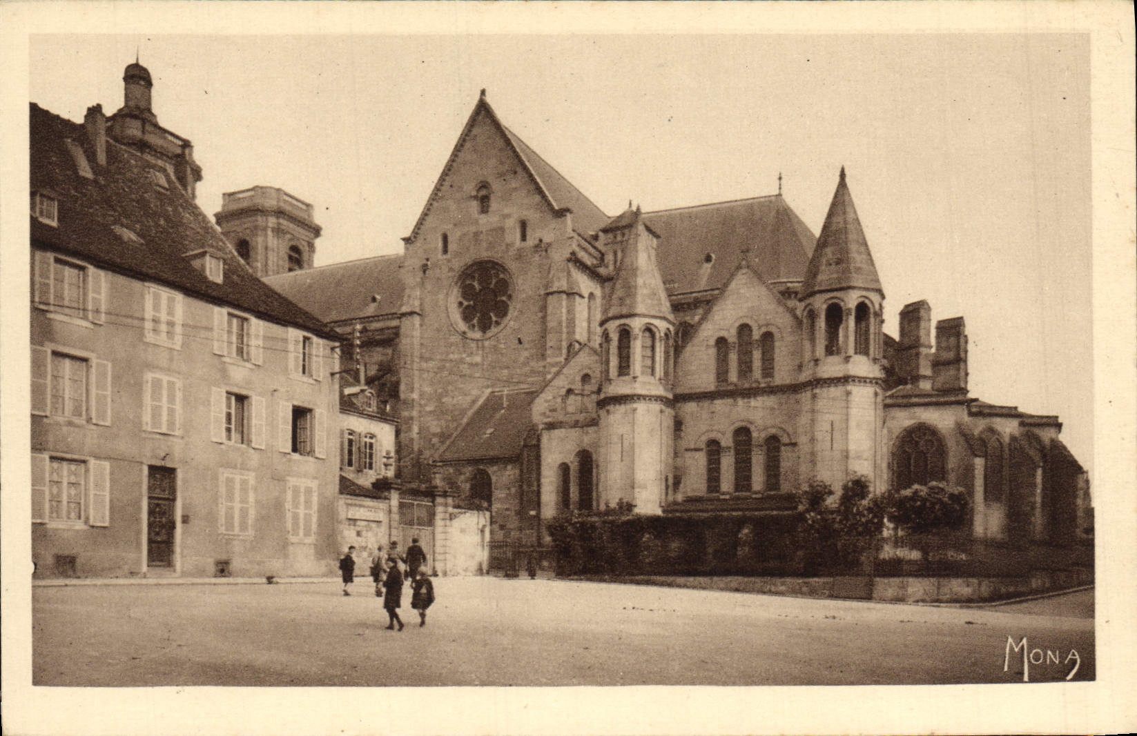 CPA Les Petits Tableaux De Langres Abside De La Cathedrale St Mammes