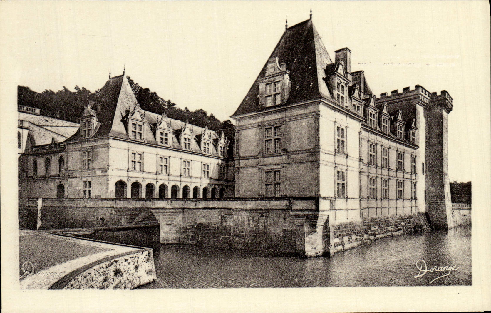 CPA Villandry Le Chateau Cote Sud