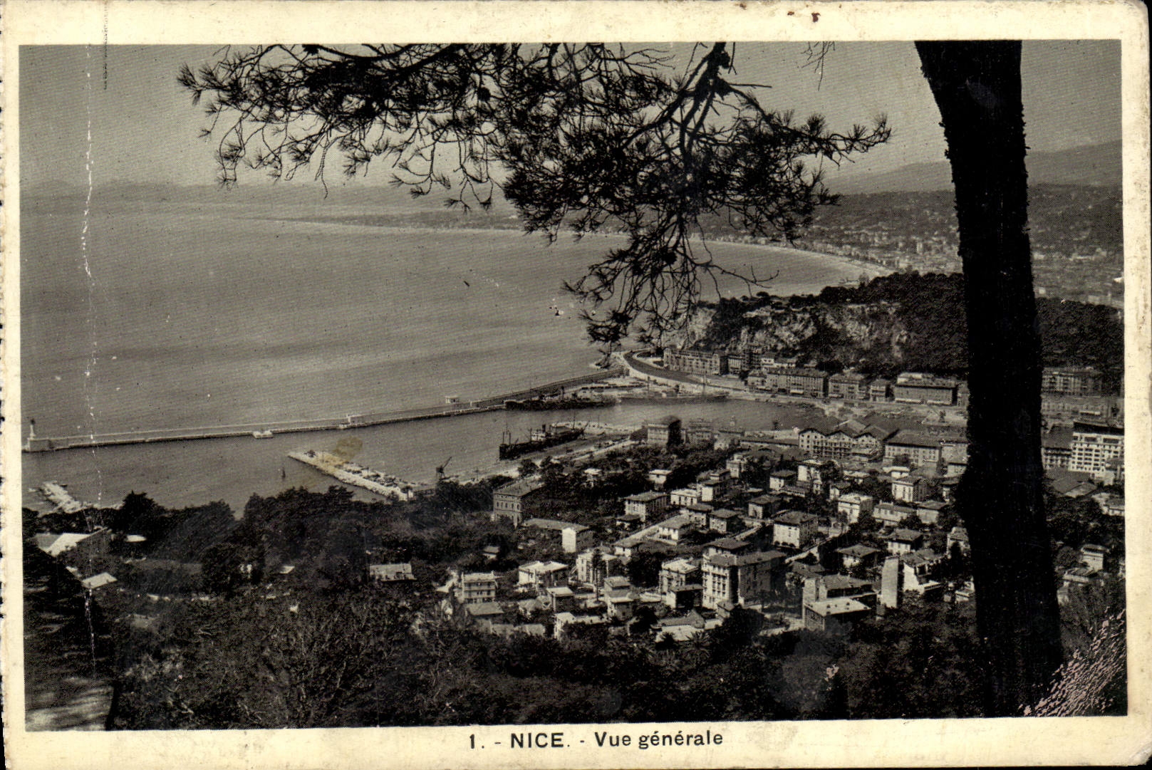 CPA Nice Vue Generale