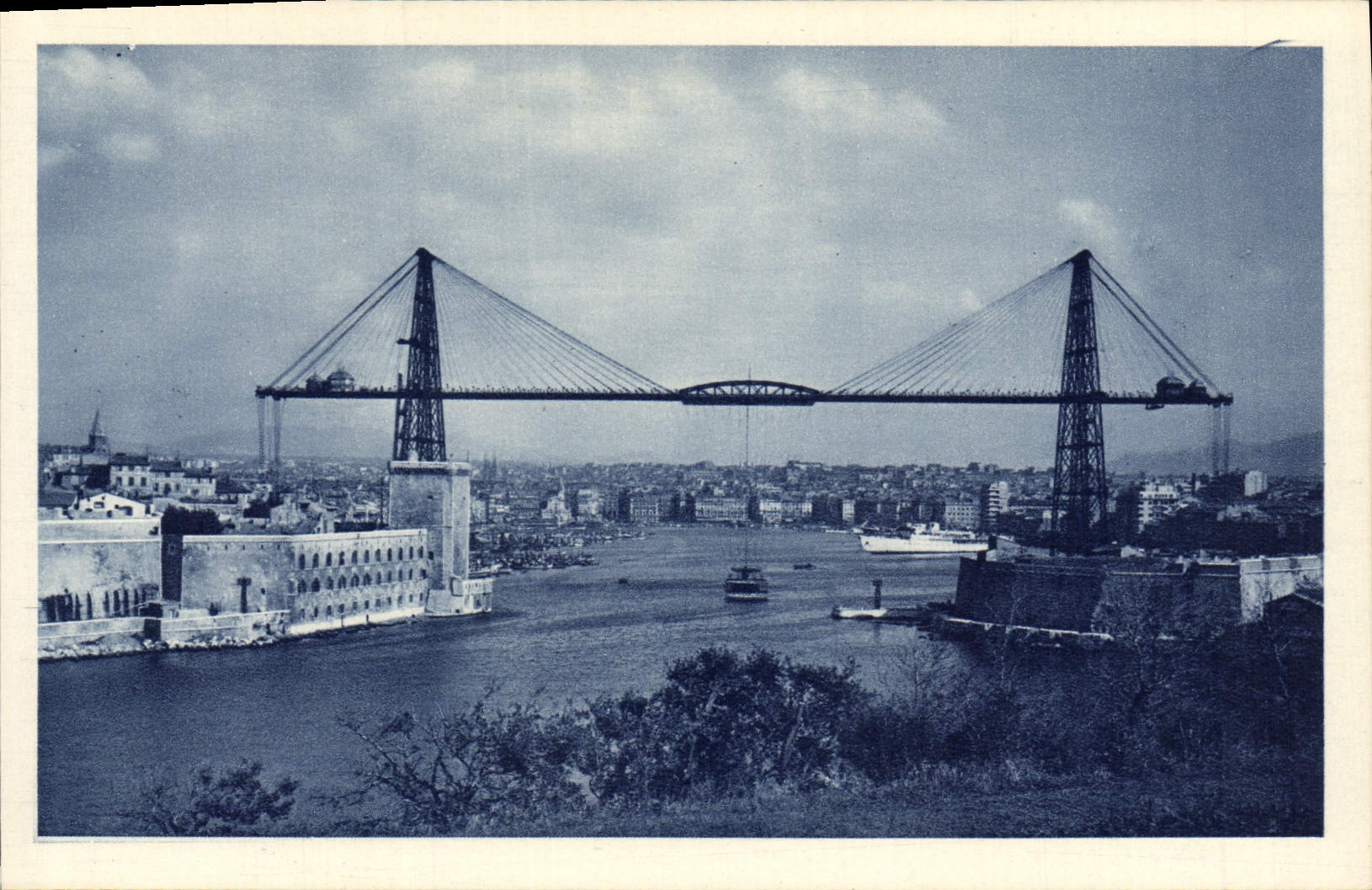 CPA Marseille Le Pont Transbordeur