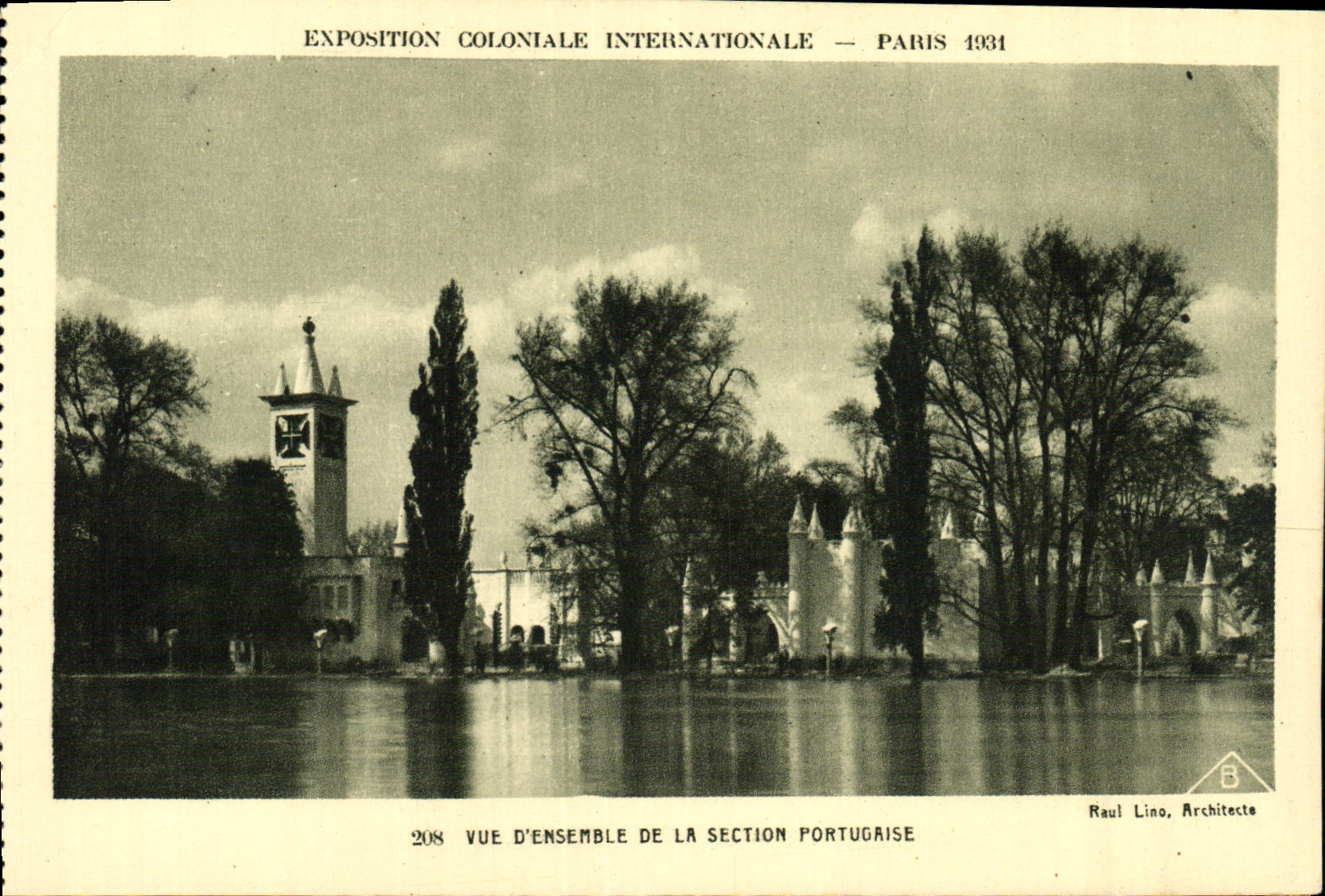 CPA Exposition Coloniale Internationale Paris 1931 Vue d'ensemble de la section portugaise Portugal