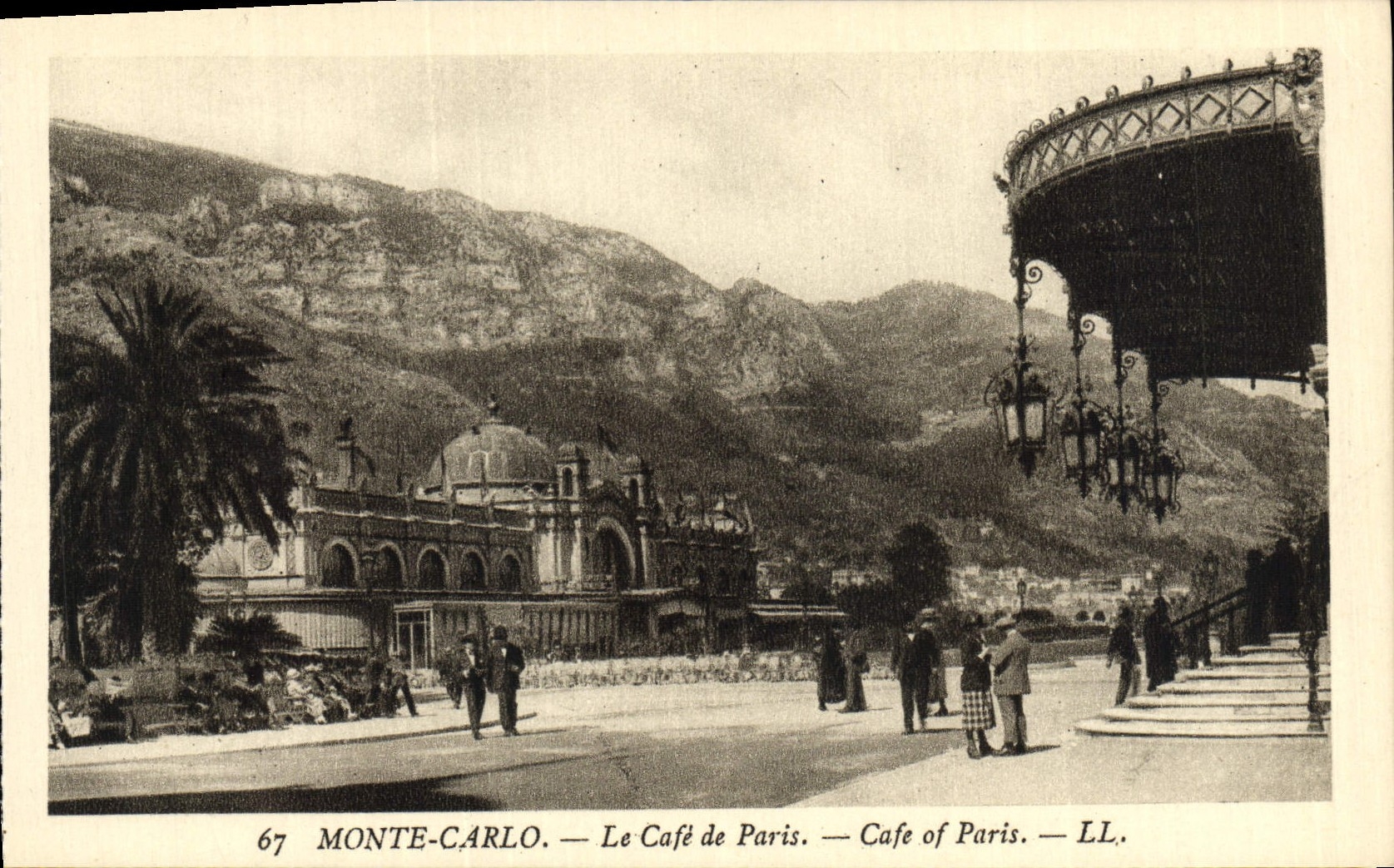 CPA Monte Carlo Le Cafe de Paris