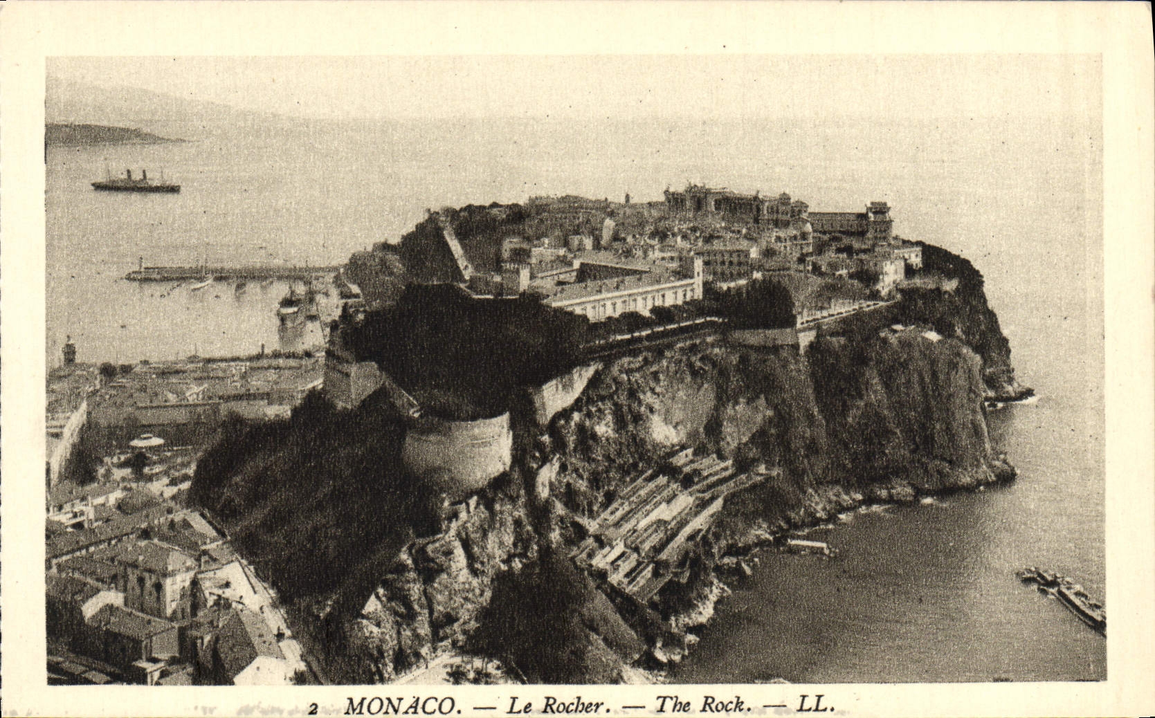 CPA Monaco Le Rocher
