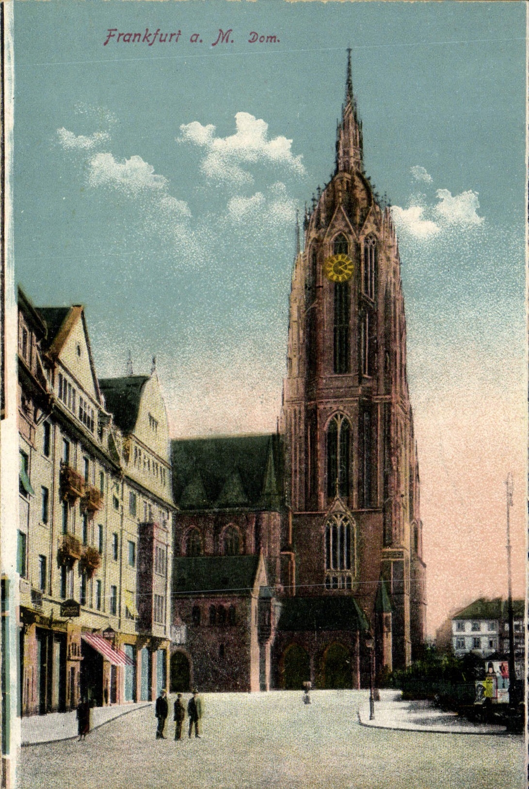 Sr. Dom del amndt de Francfort de la POSTAL de la VENDIMIA