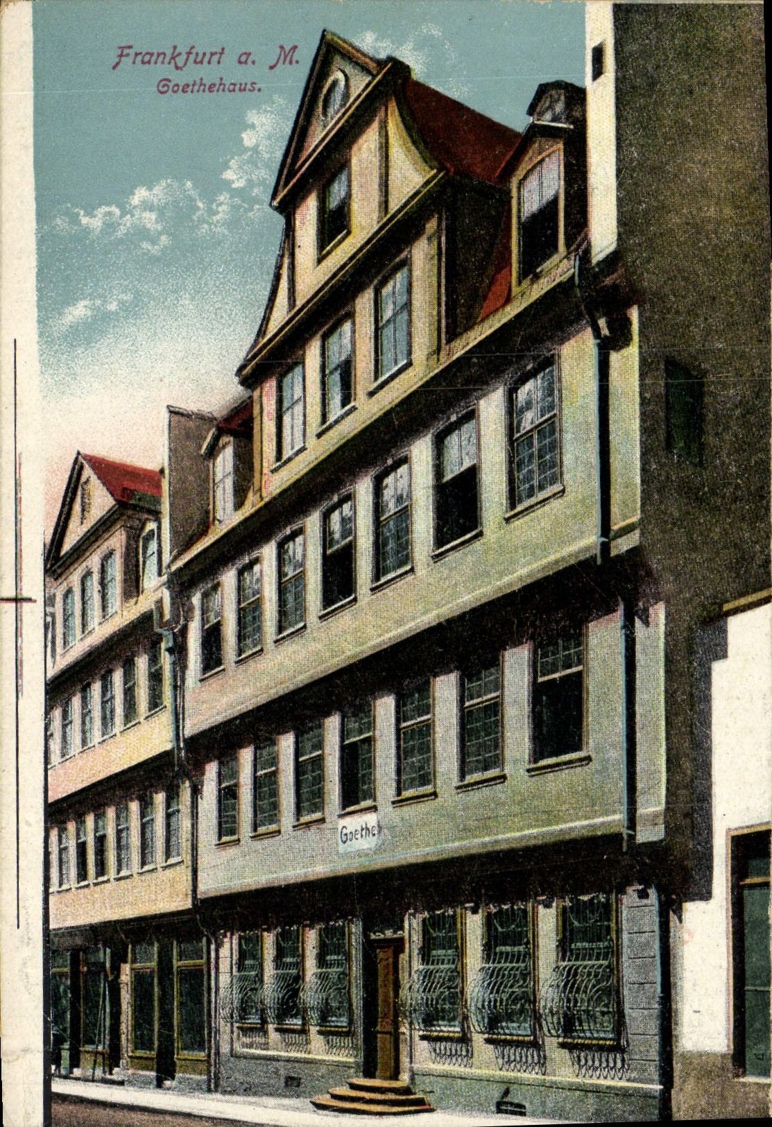 CPA Frankfurt am M Goethehaus