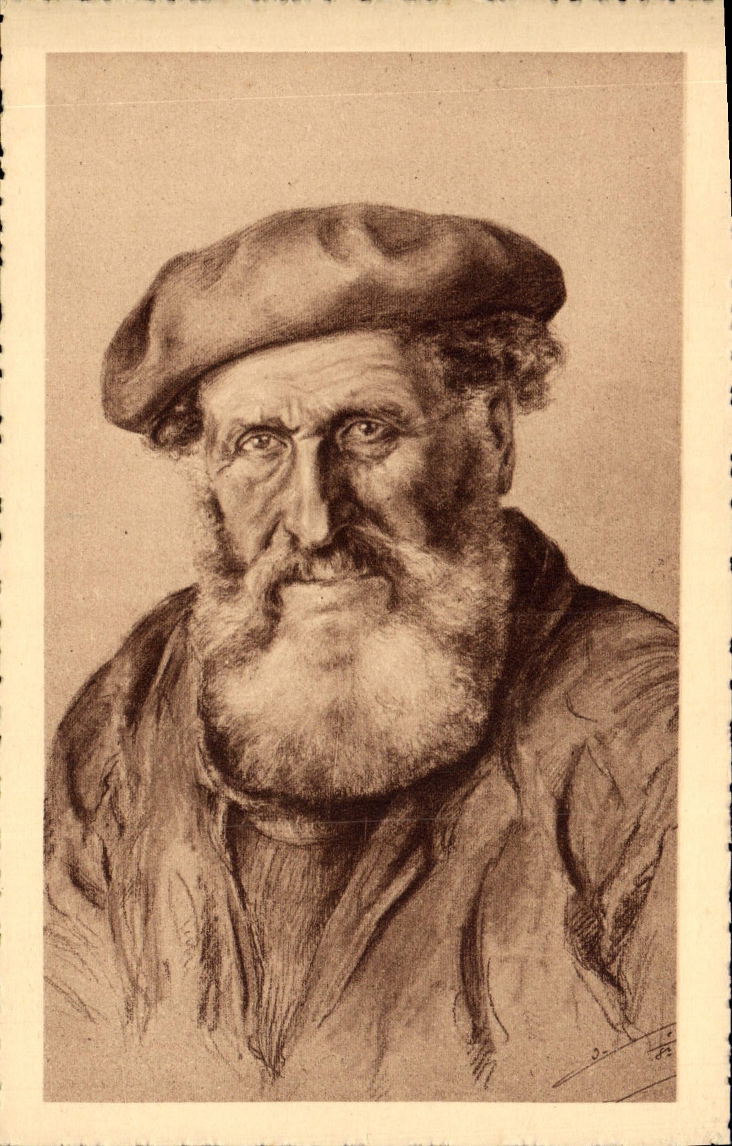 CPA Tetes de Bretagne Folklore Costume