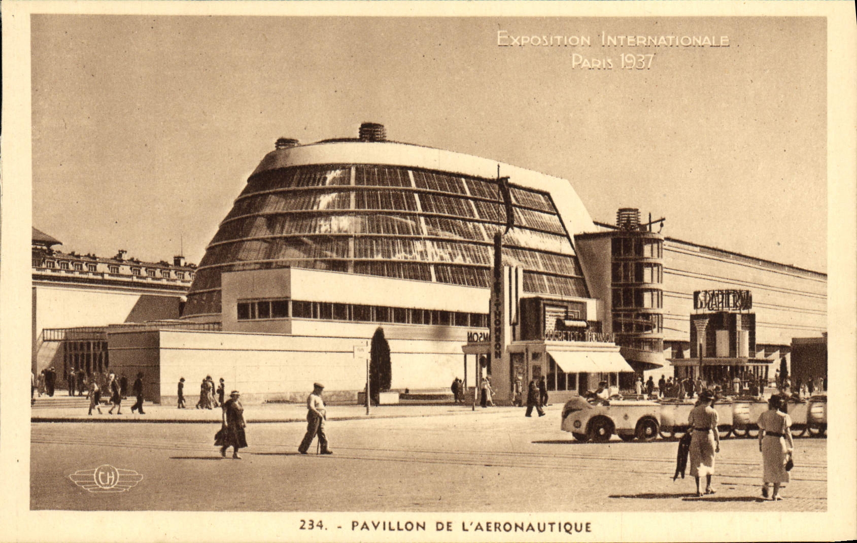 CPA Paris Exposition Internationale 1937 Pavillon De L'Aeronautique