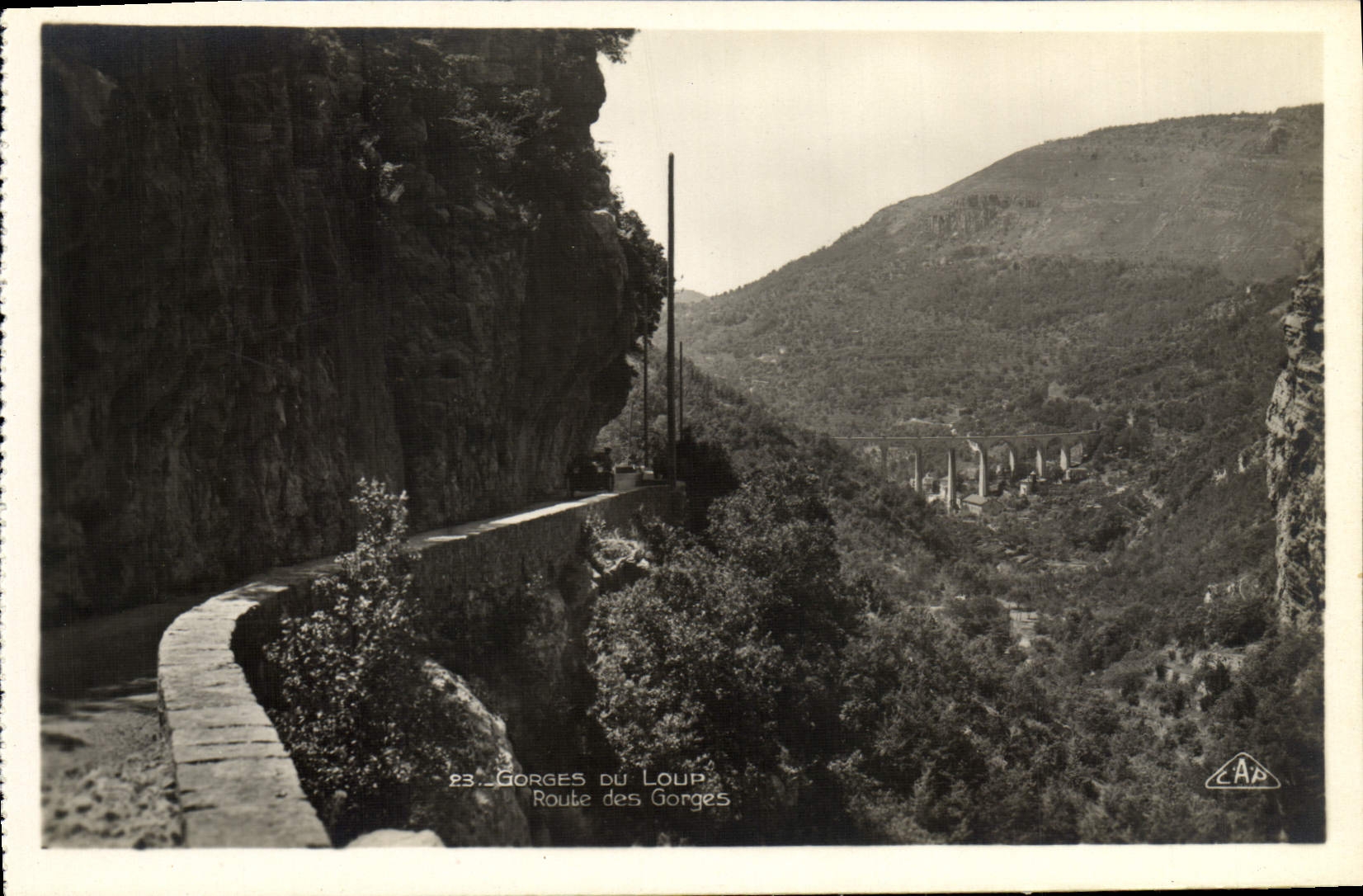 CPA Gorges Du Loup Route des gorges