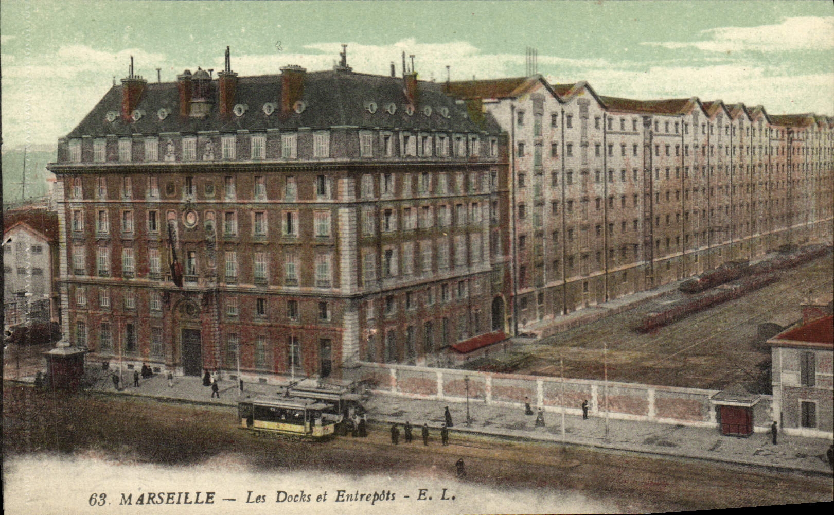 CPA Marseille Les Docks et Entrepots