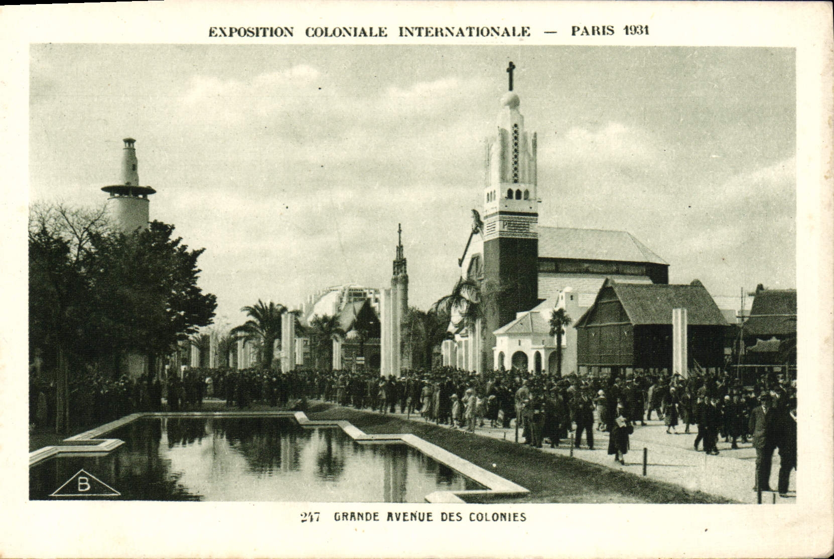 CPA Exposition Coloniale Internationale Paris 1931 Grande avenue des Colonies 