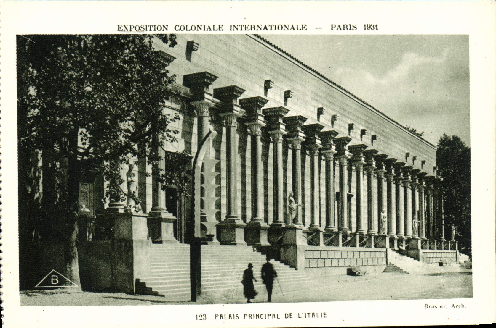 CPA Expostion Coloniale Internationale Paris 1931 Palais principal de l'Italie
