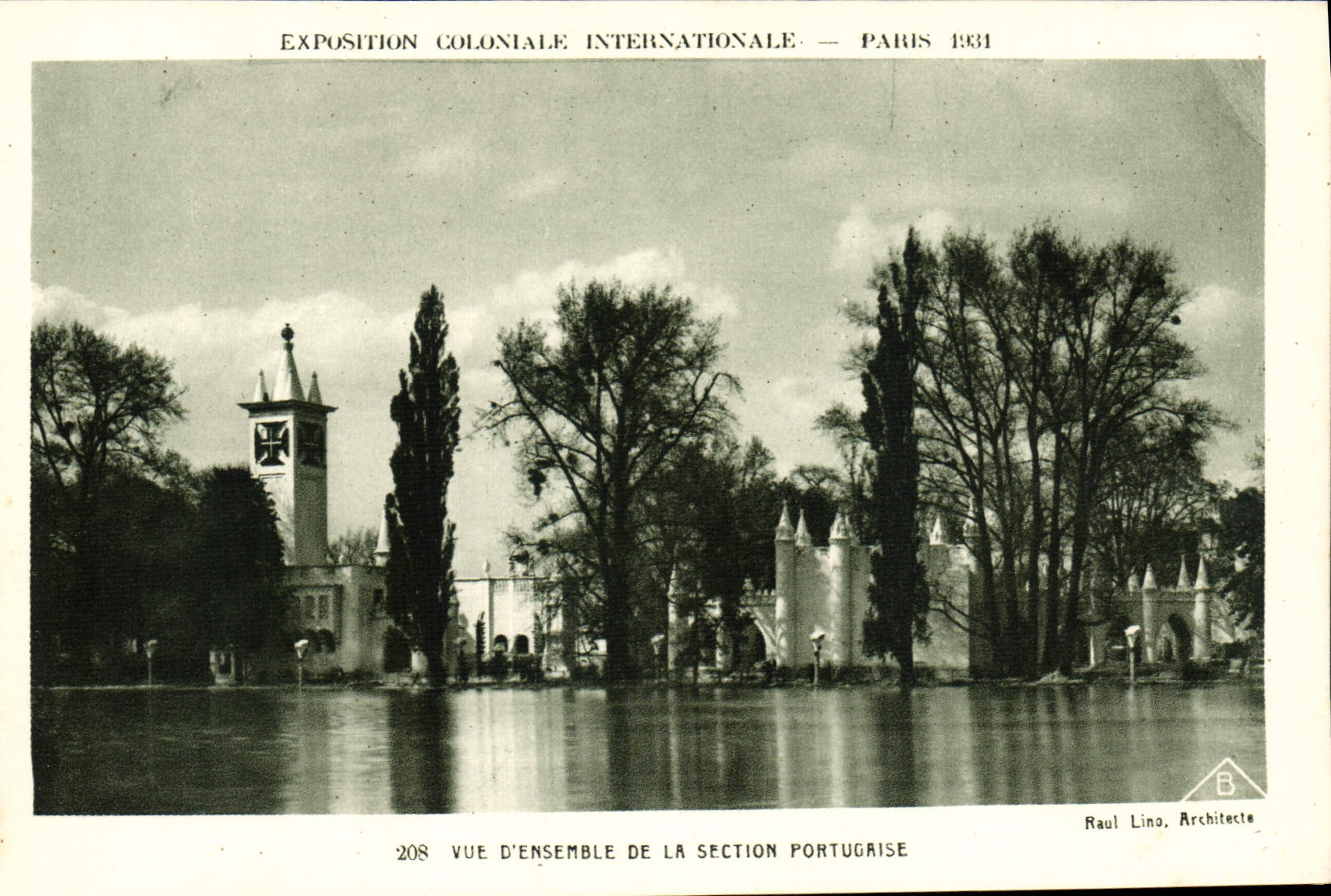CPA Expostion Coloniale Internationale Paris 1931 Vue d'ensemble de la section portugaise 