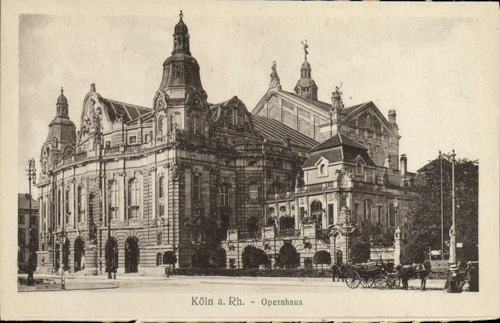 CPA Koln Rh Opernhaus