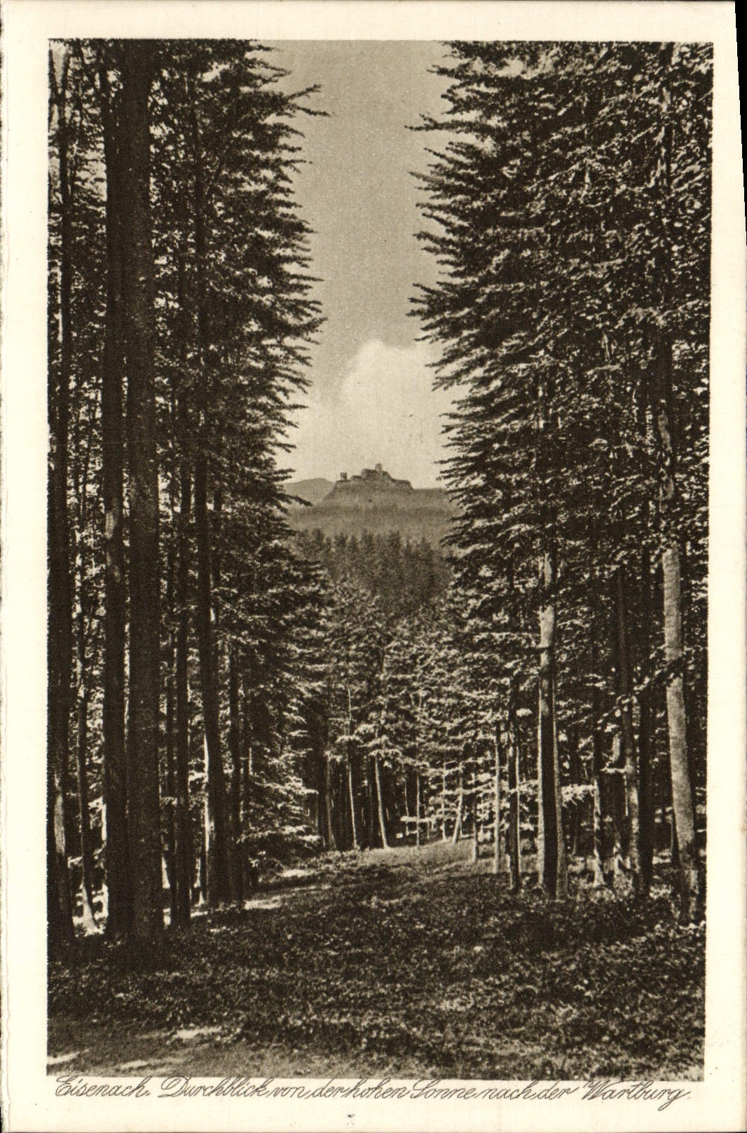 VINTAGE POSTCARD Eisenach